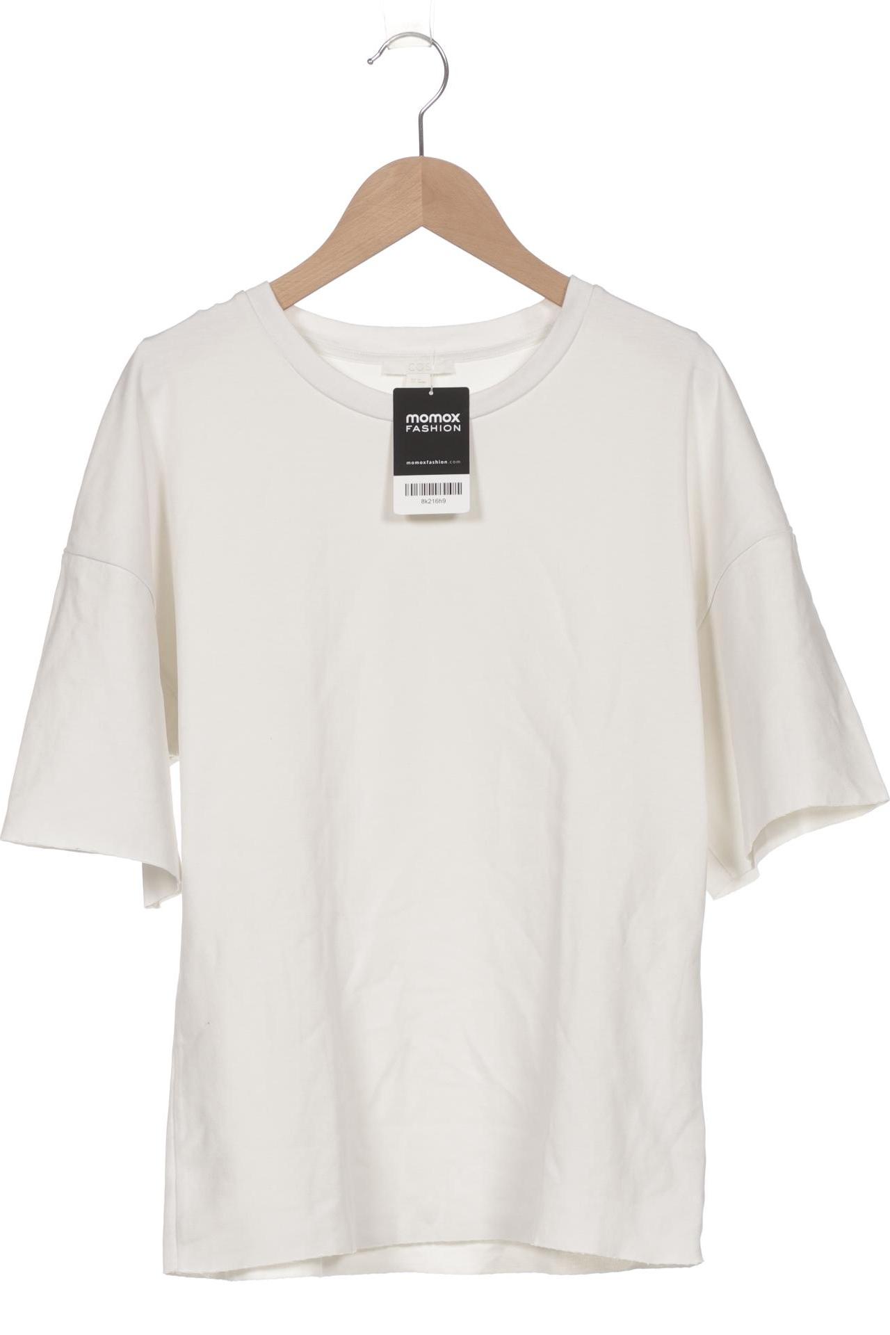 

COS Damen T-Shirt, weiß, Gr. 34