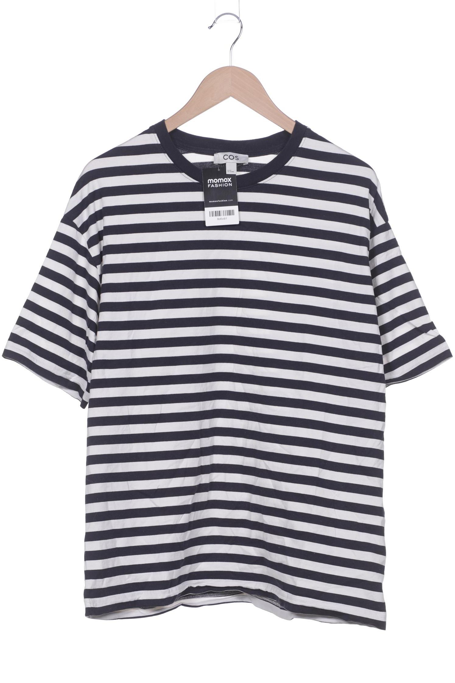 

COS Damen T-Shirt, marineblau, Gr. 38