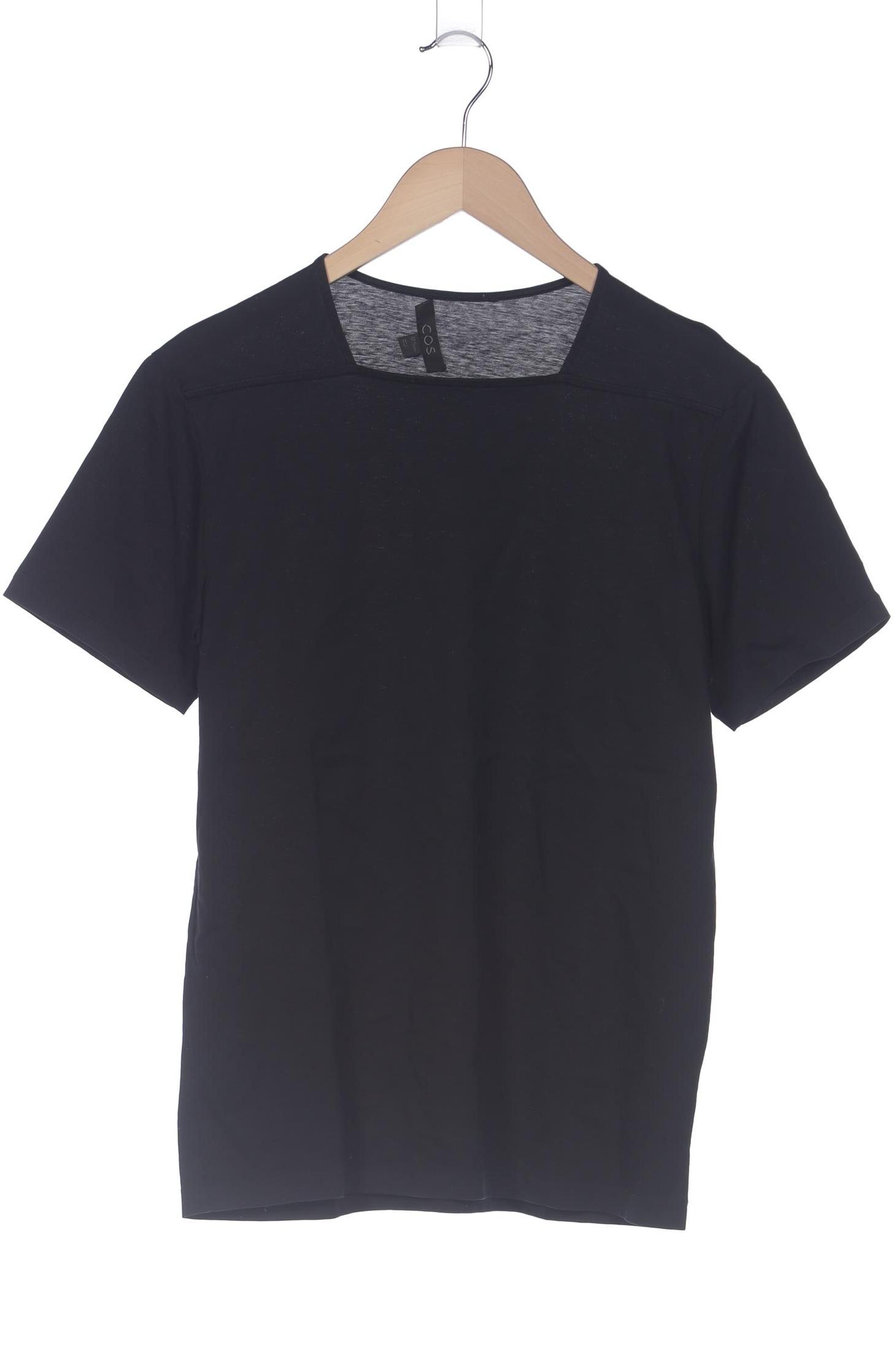 

COS Damen T-Shirt, schwarz, Gr. 36