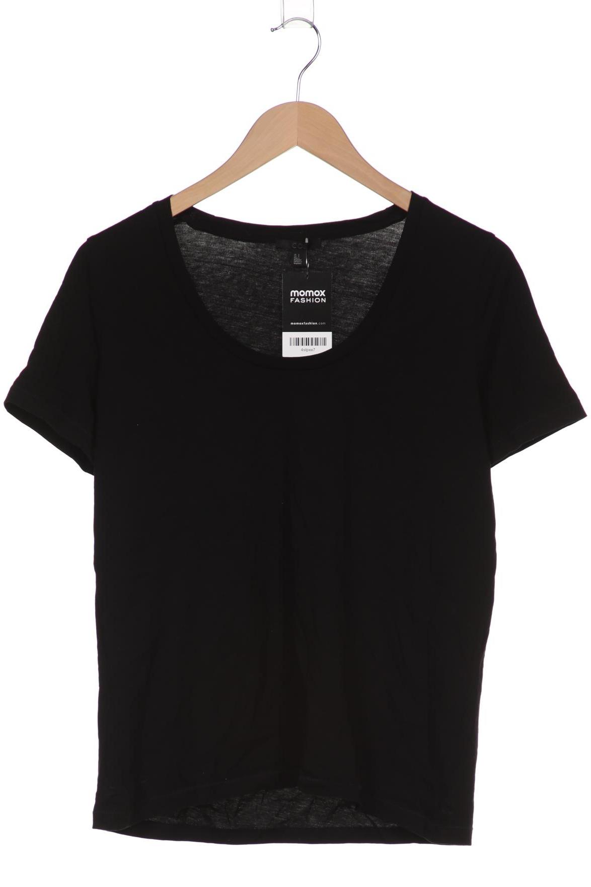 

COS Damen T-Shirt, schwarz, Gr. 36