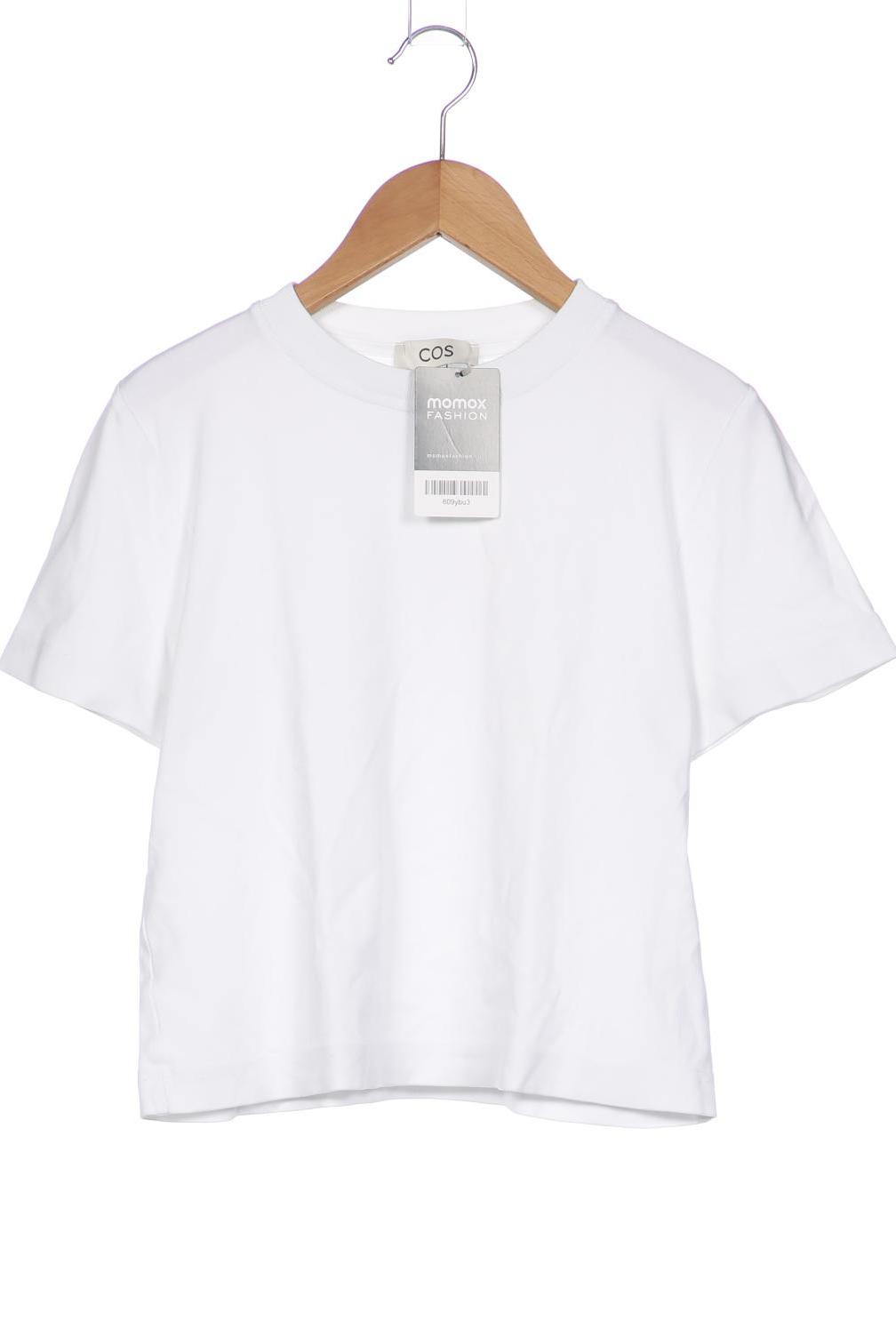 

COS Damen T-Shirt, weiß, Gr. 34
