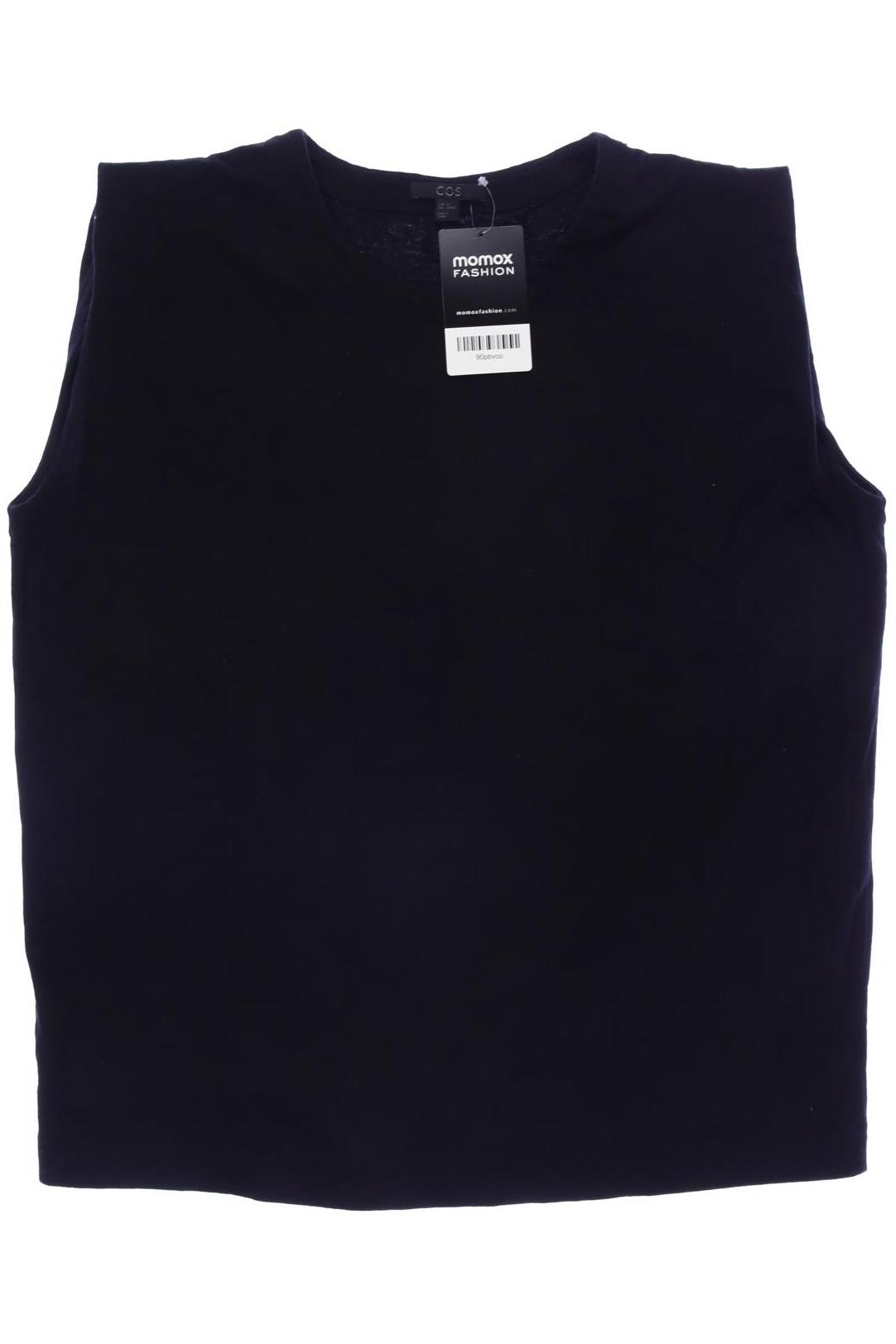 

COS Damen T-Shirt, schwarz, Gr. 34