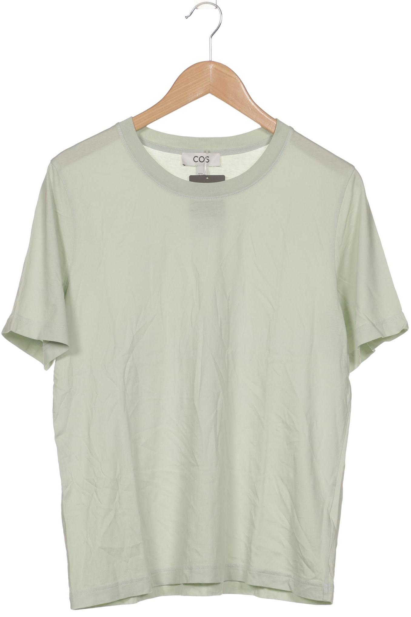 

COS Damen T-Shirt, grün, Gr. 38
