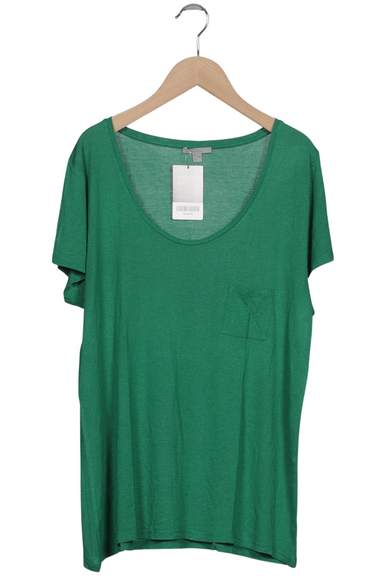 

COS Damen T-Shirt, grün, Gr. 42