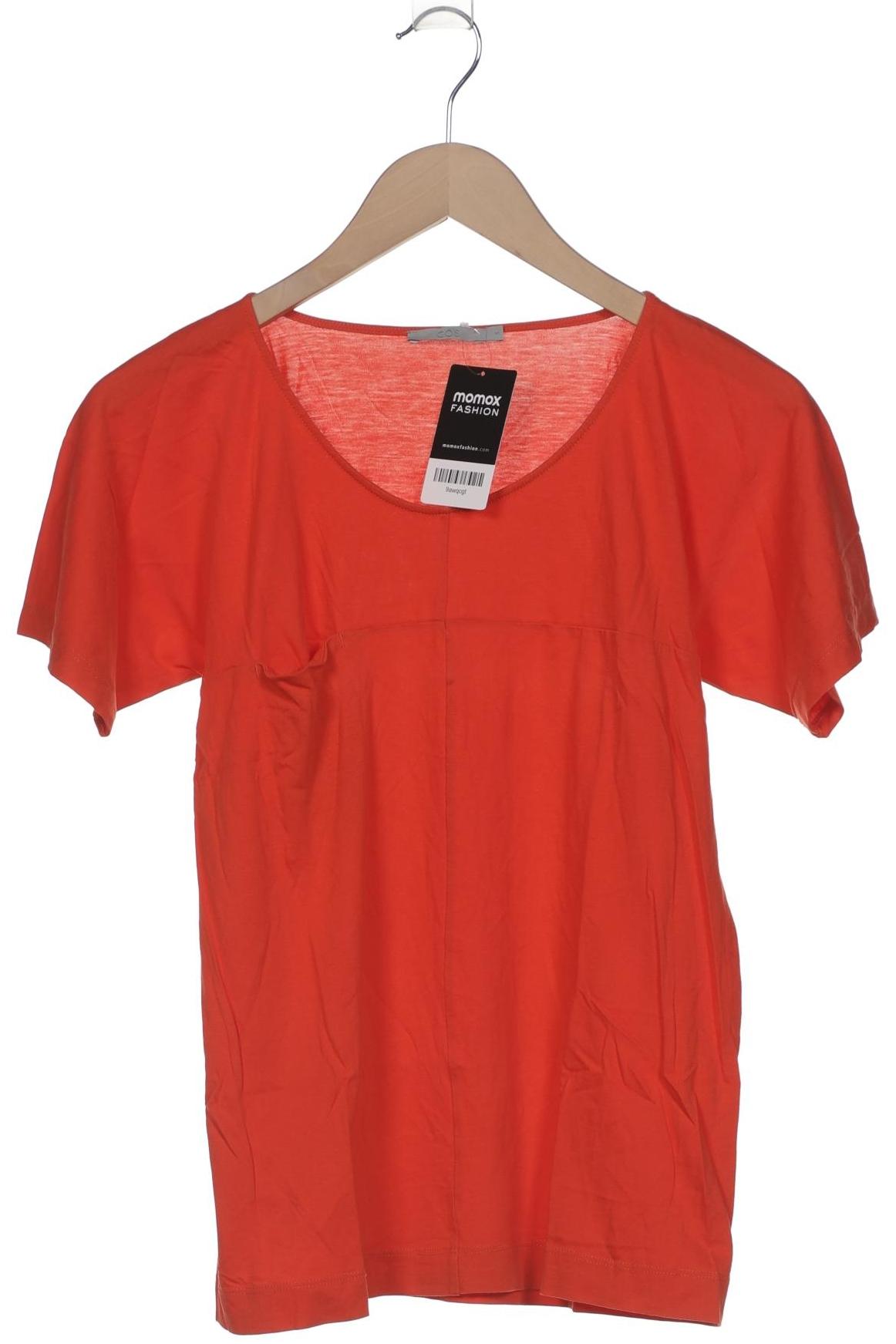 

COS Damen T-Shirt, orange, Gr. 36