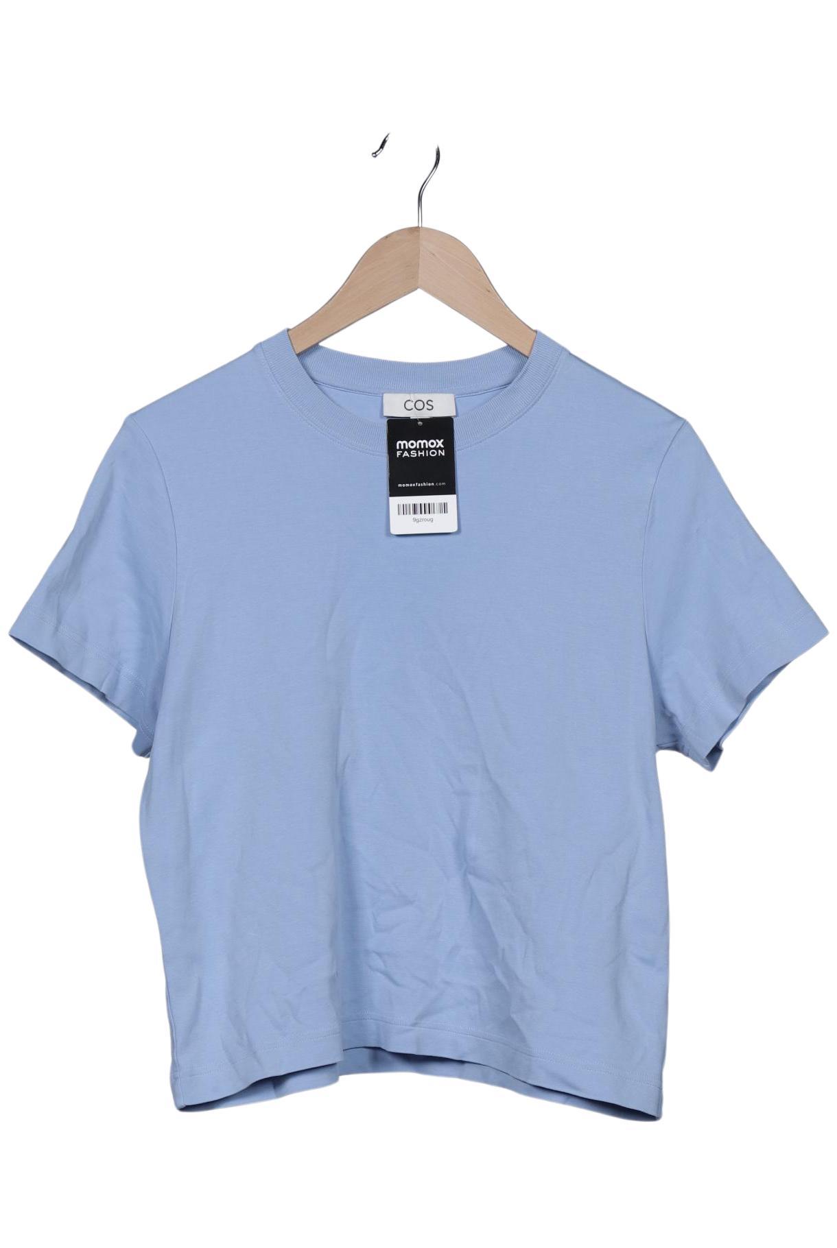 

COS Damen T-Shirt, hellblau, Gr. 38