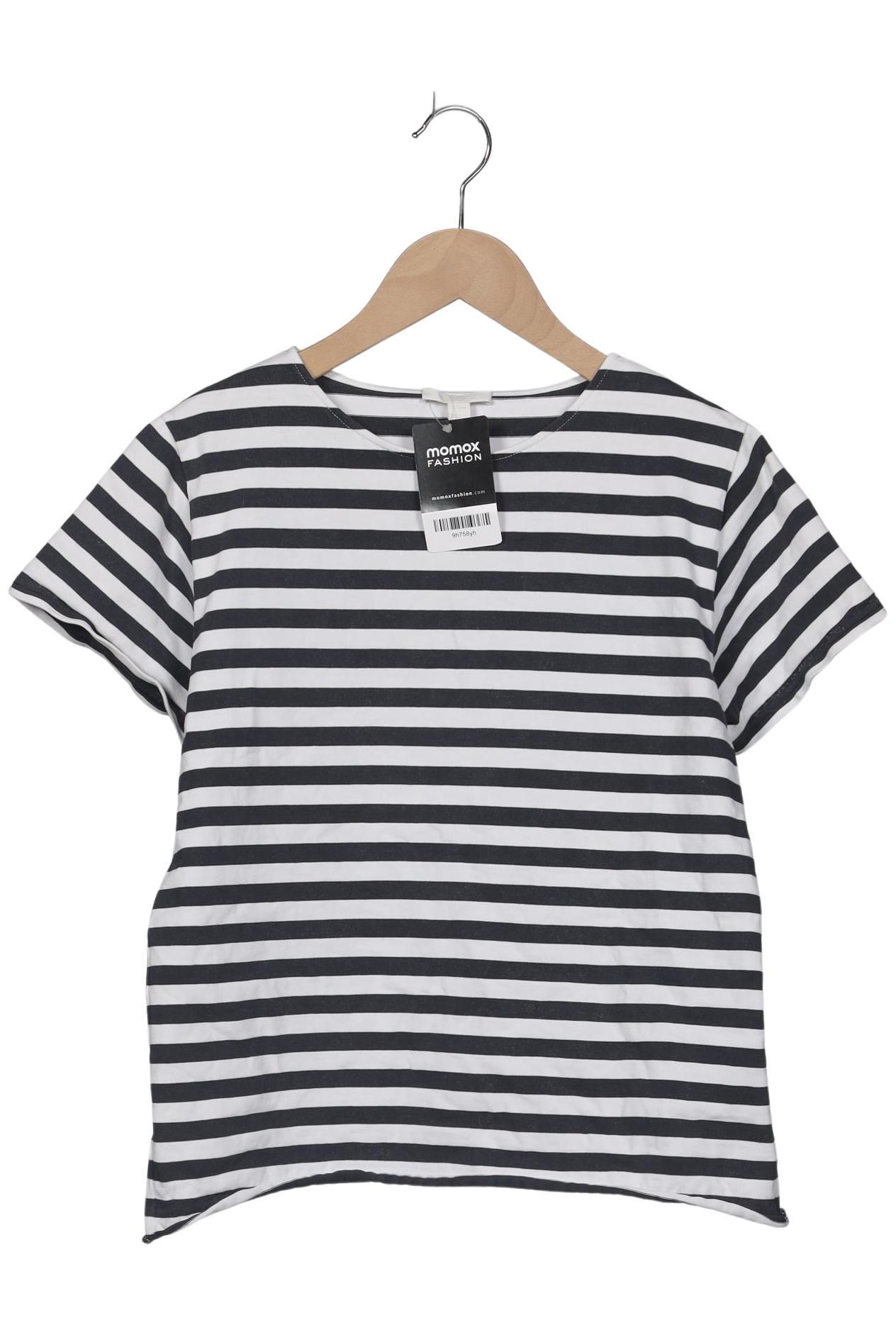 

COS Damen T-Shirt, marineblau, Gr. 36