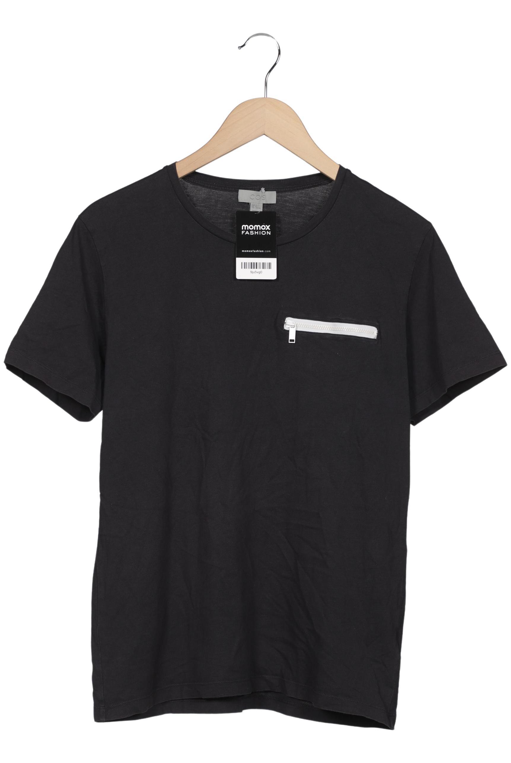 

COS Damen T-Shirt, marineblau, Gr. 38