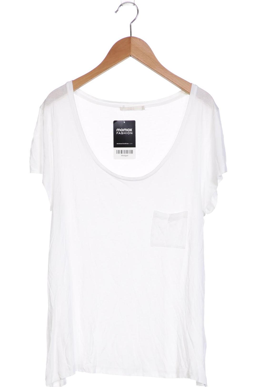

COS Damen T-Shirt, weiß, Gr. 36