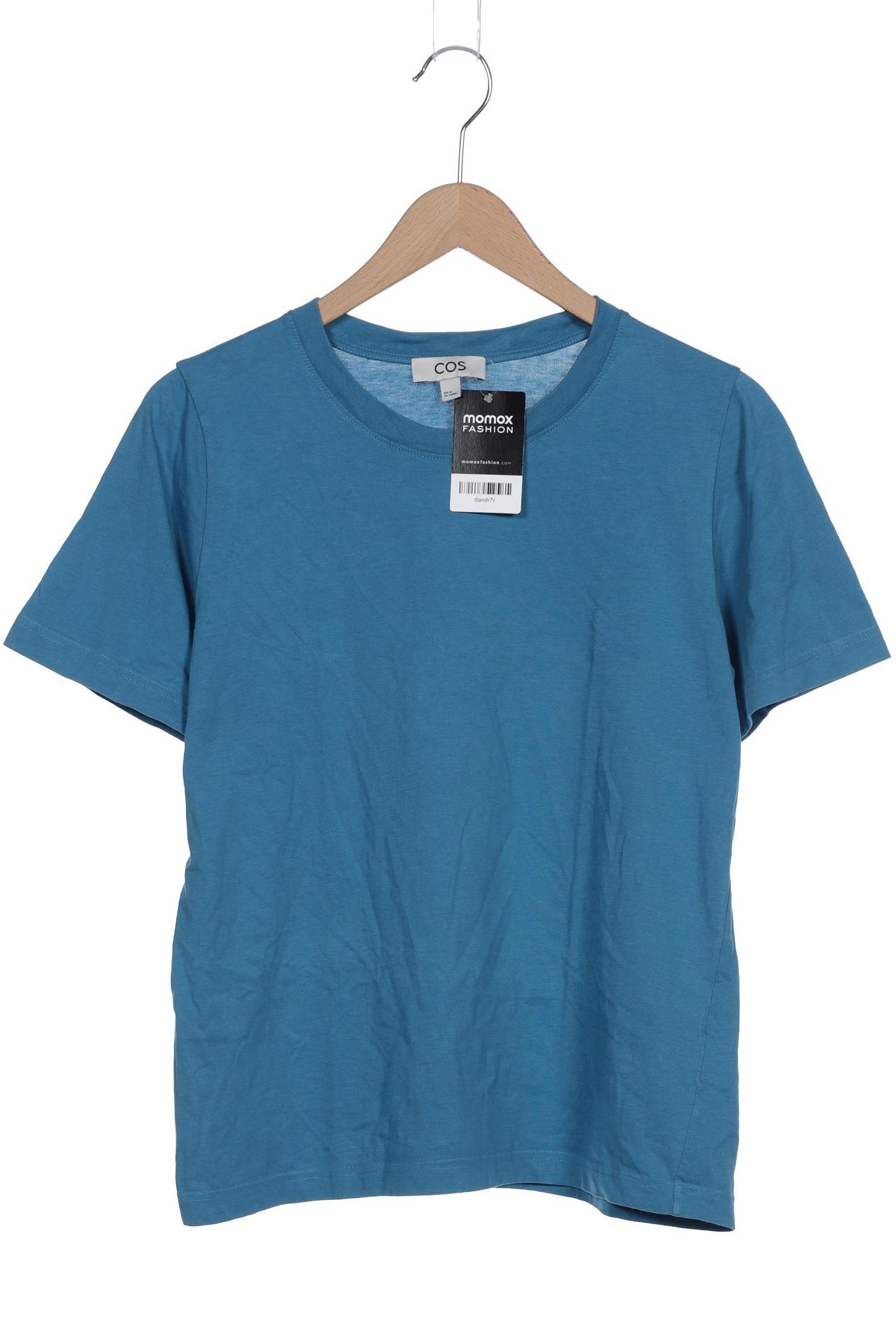 

COS Damen T-Shirt, blau, Gr. 38