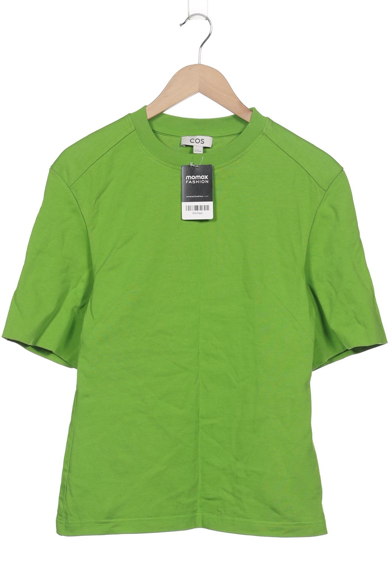 

COS Damen T-Shirt, hellgrün, Gr. 38