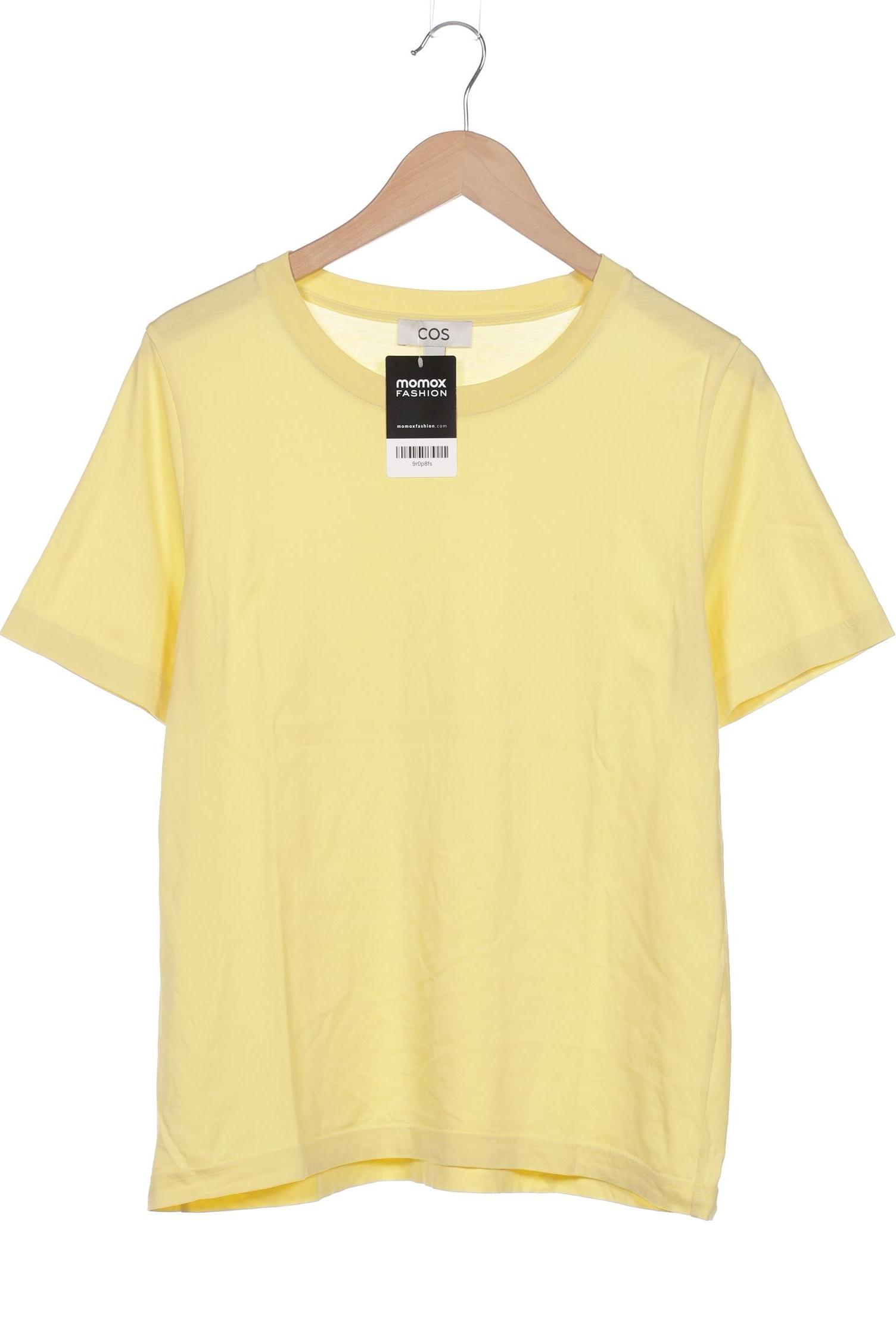 

COS Damen T-Shirt, gelb, Gr. 38