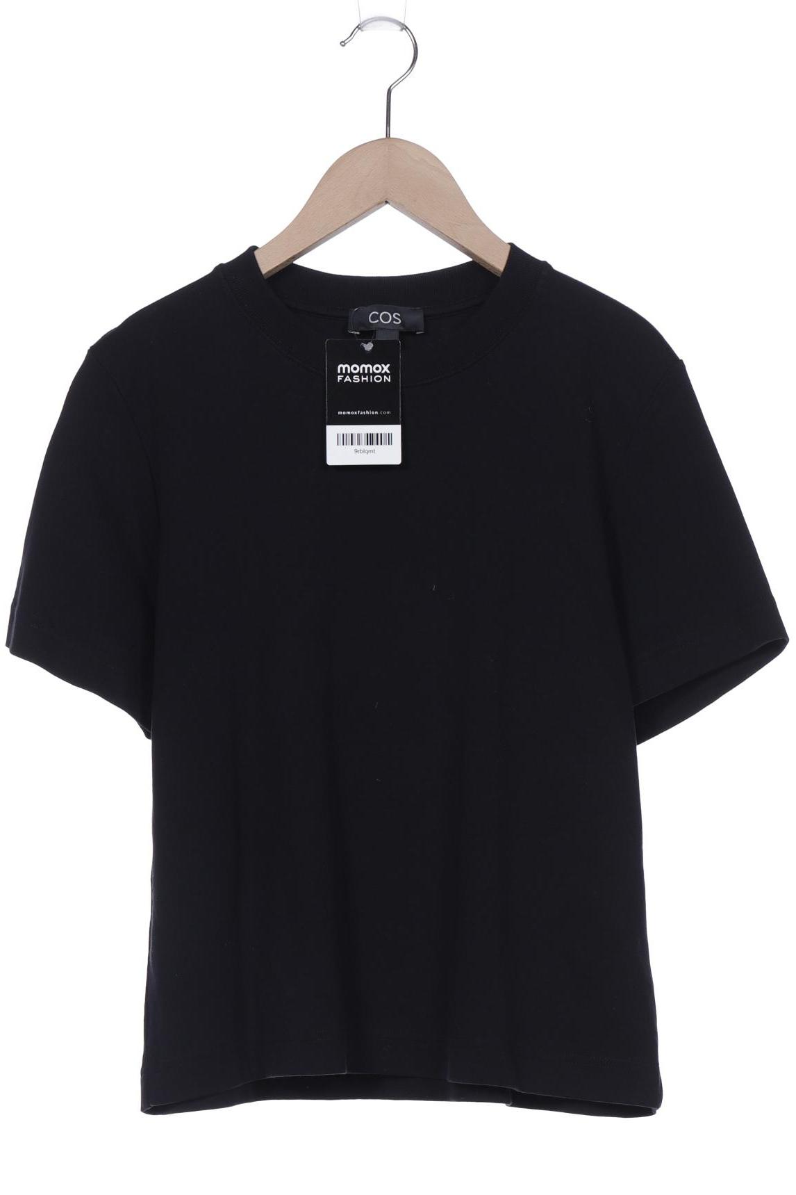 

COS Damen T-Shirt, marineblau, Gr. 38
