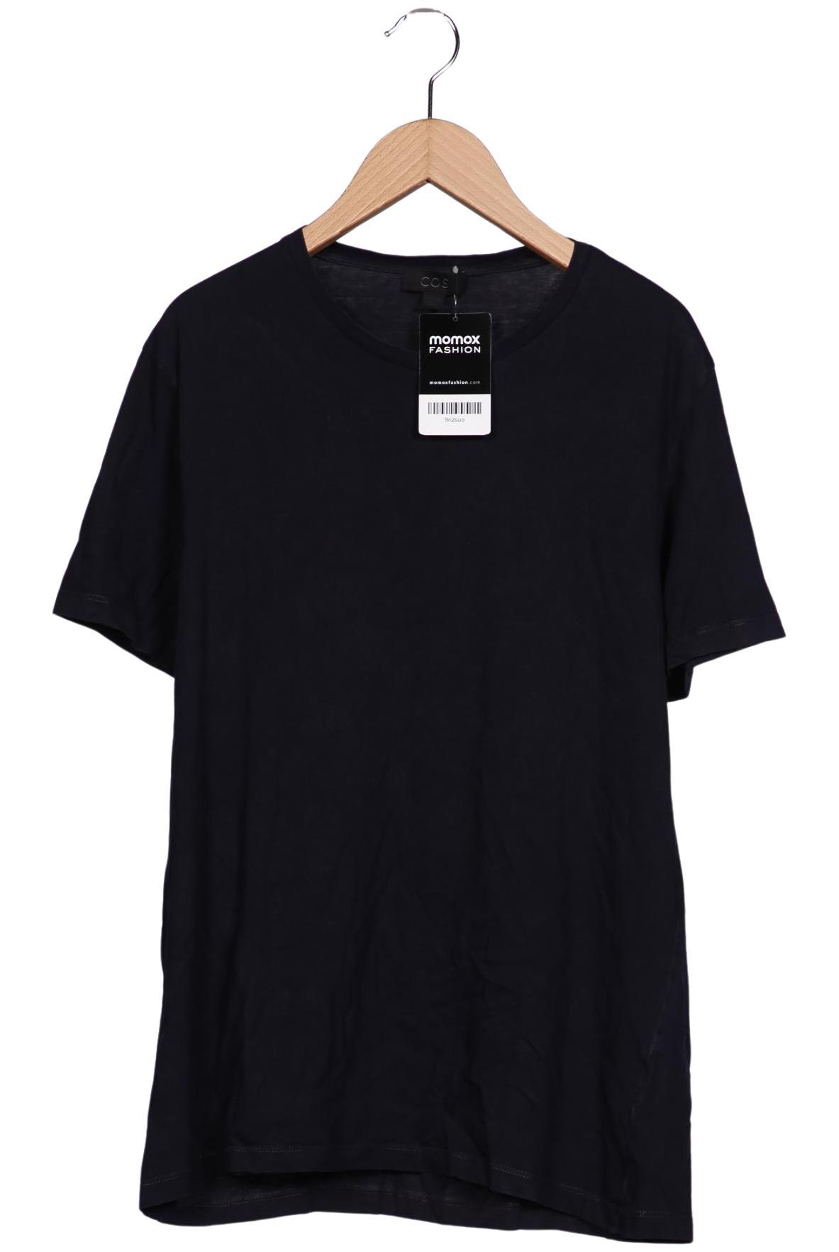 

COS Damen T-Shirt, marineblau, Gr. 38