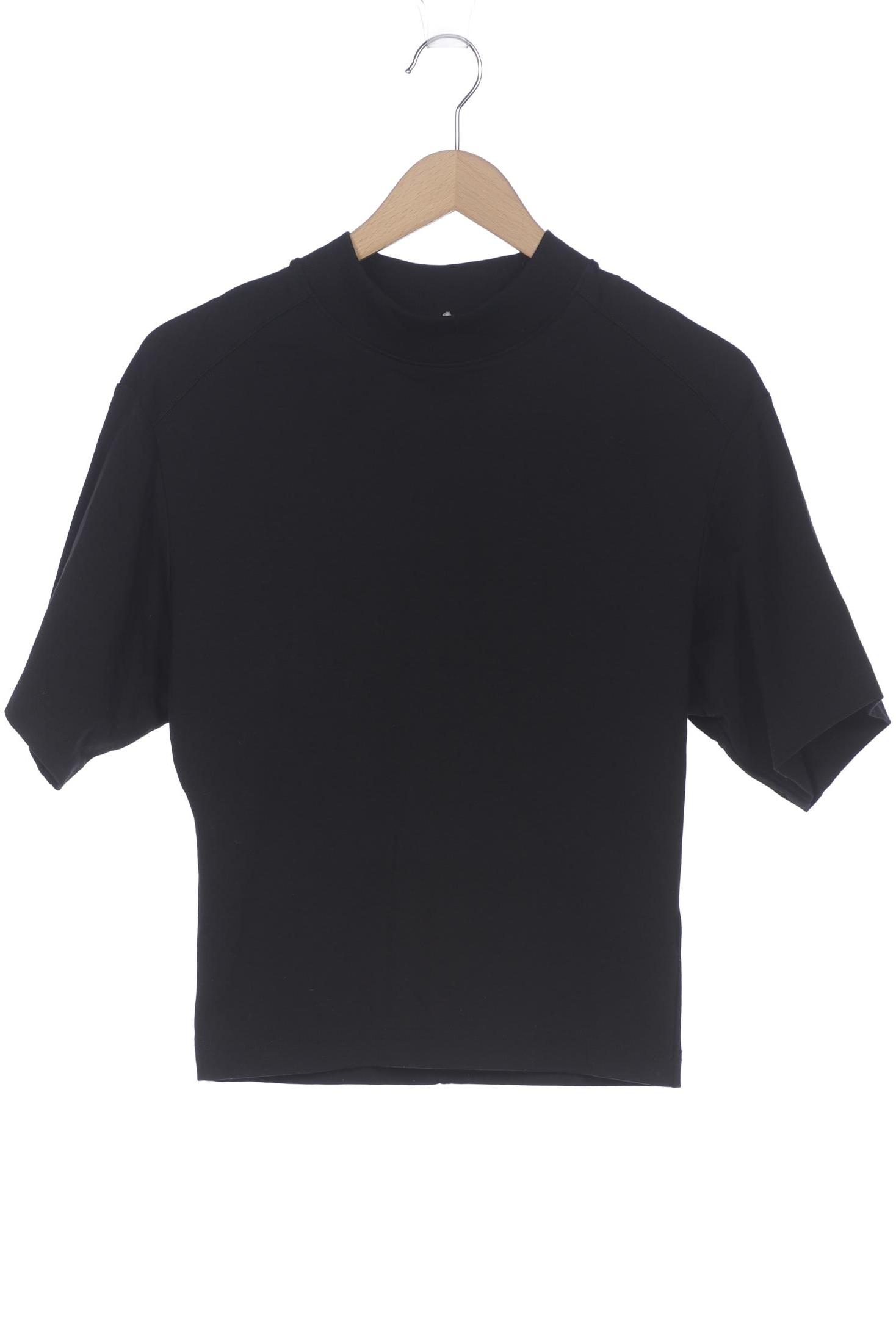 

COS Damen T-Shirt, schwarz, Gr. 36