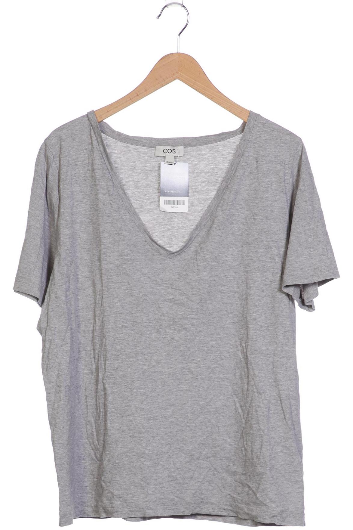 

COS Damen T-Shirt, grau, Gr. 42