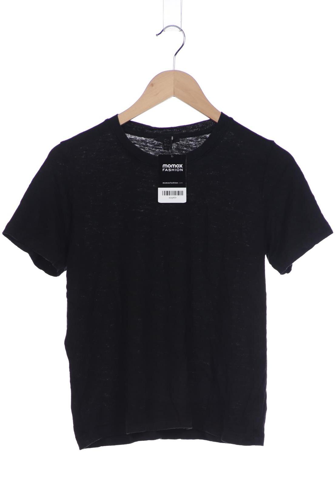 

COS Damen T-Shirt, schwarz, Gr. 36