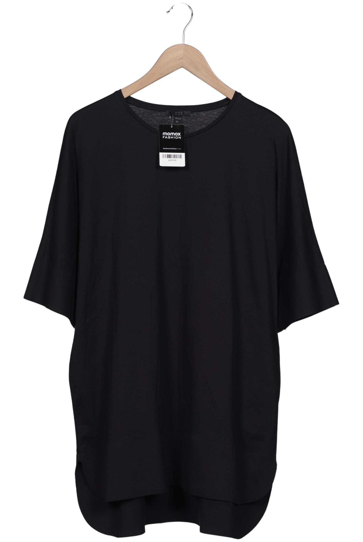 

COS Damen T-Shirt, marineblau, Gr. 42