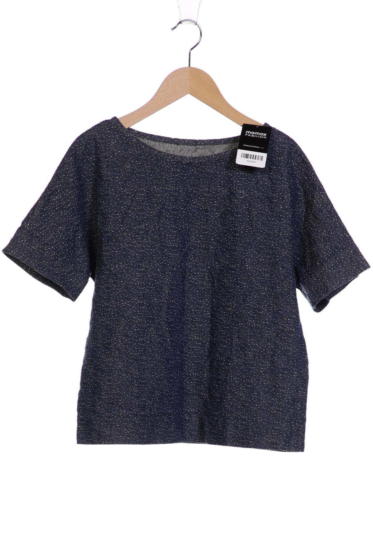 

COS Damen T-Shirt, marineblau, Gr. 36