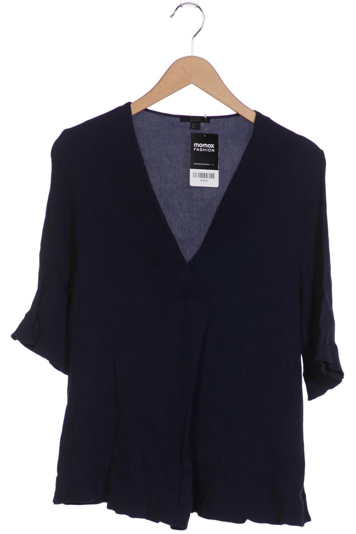 

COS Damen T-Shirt, marineblau, Gr. 44