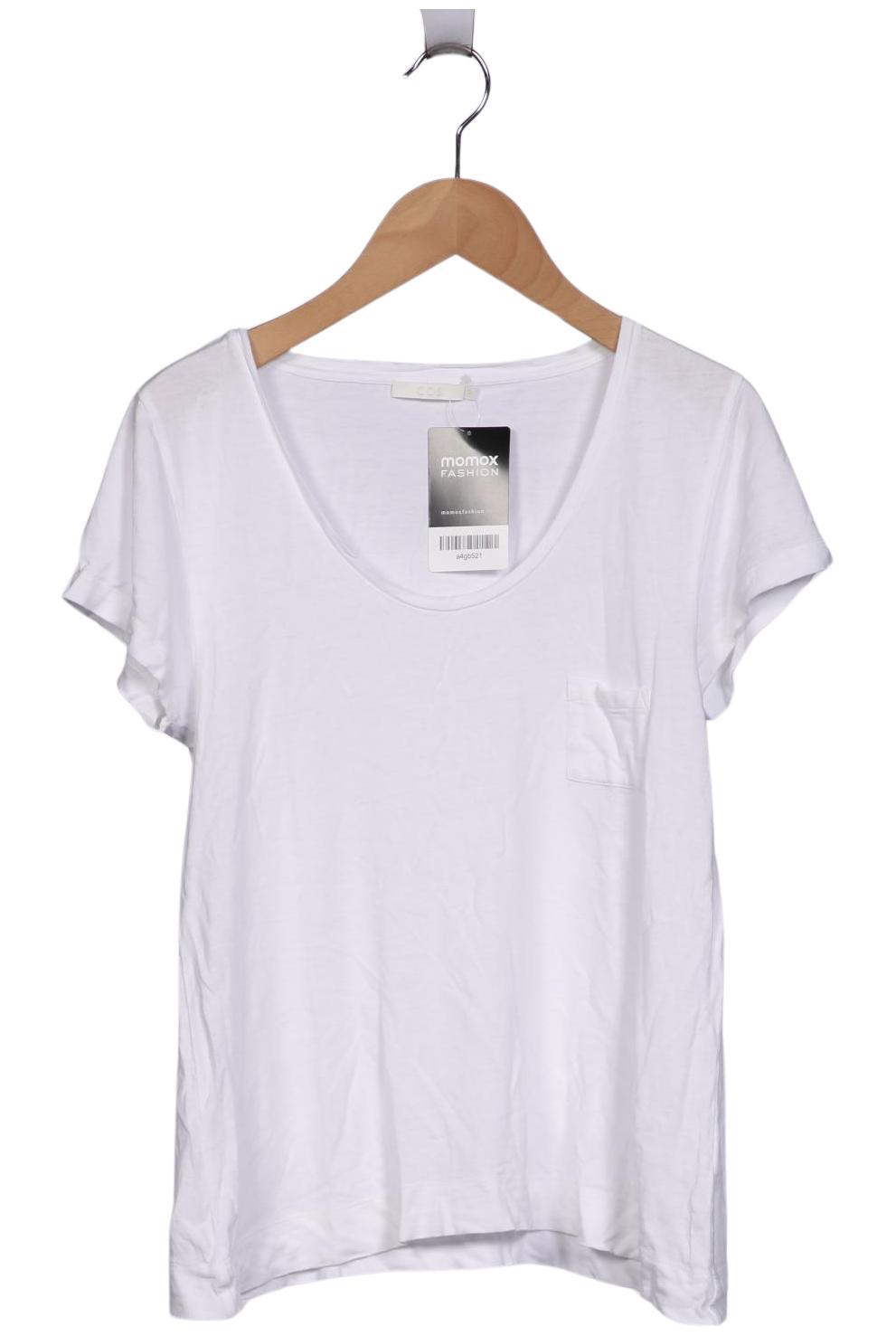 

COS Damen T-Shirt, weiß, Gr. 34