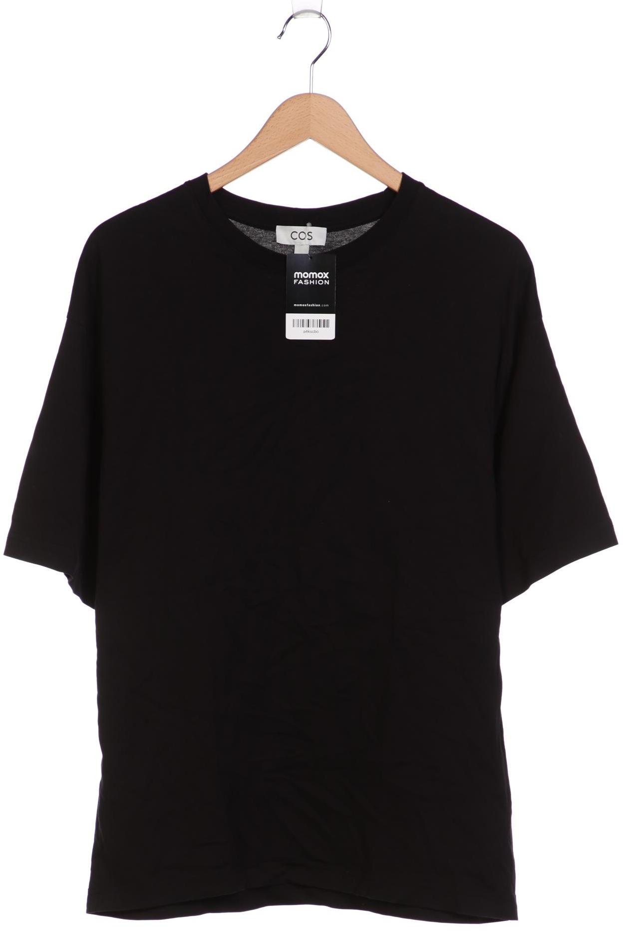 

COS Damen T-Shirt, schwarz, Gr. 38