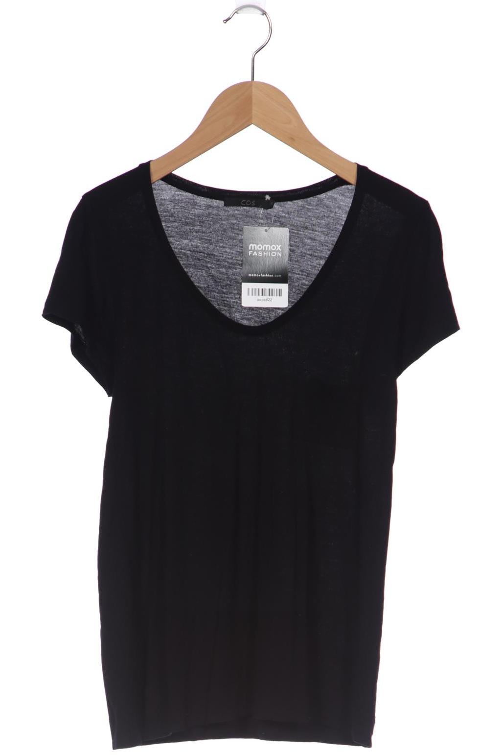 

COS Damen T-Shirt, schwarz