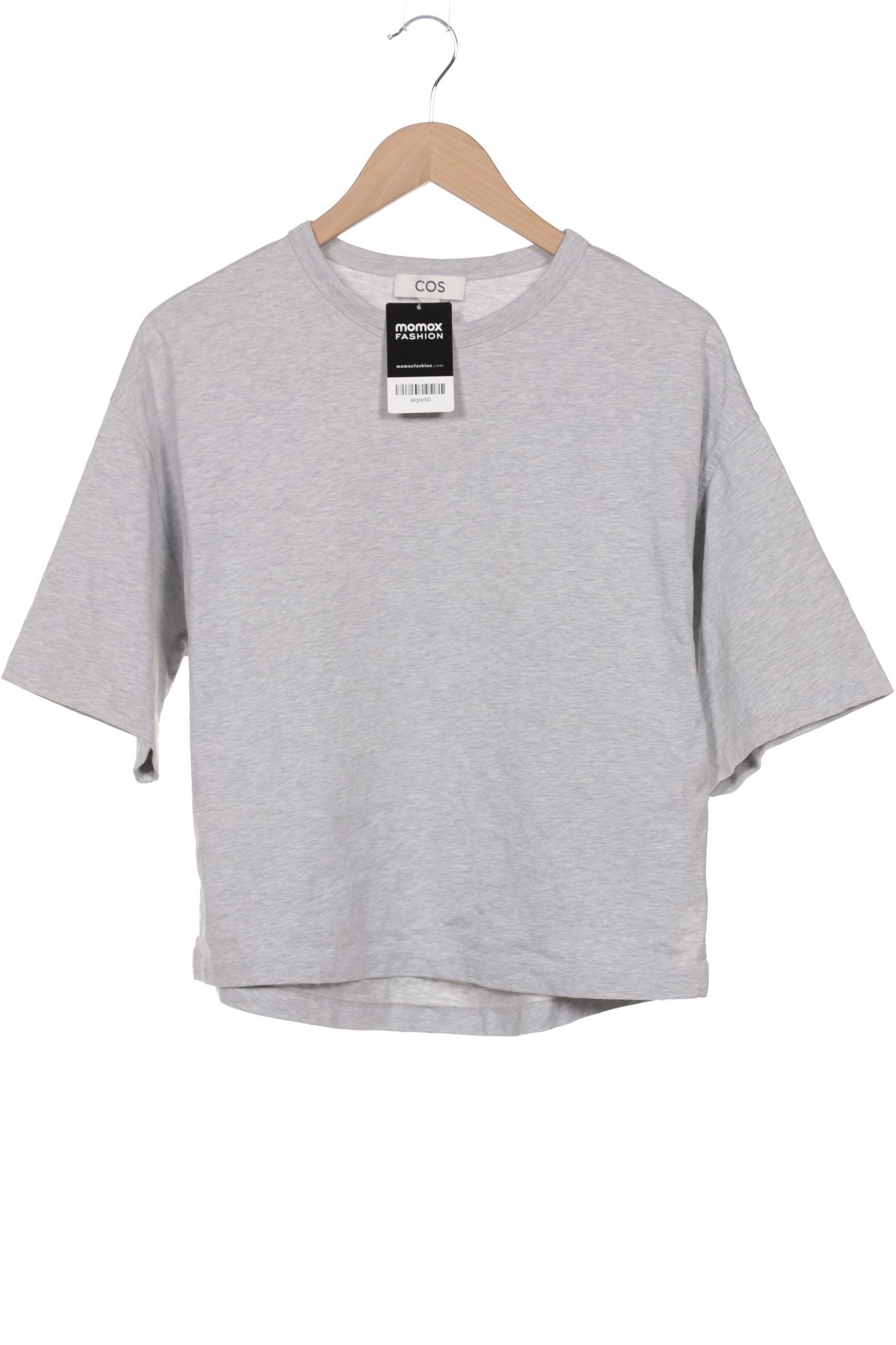 

COS Damen T-Shirt, grau, Gr. 34