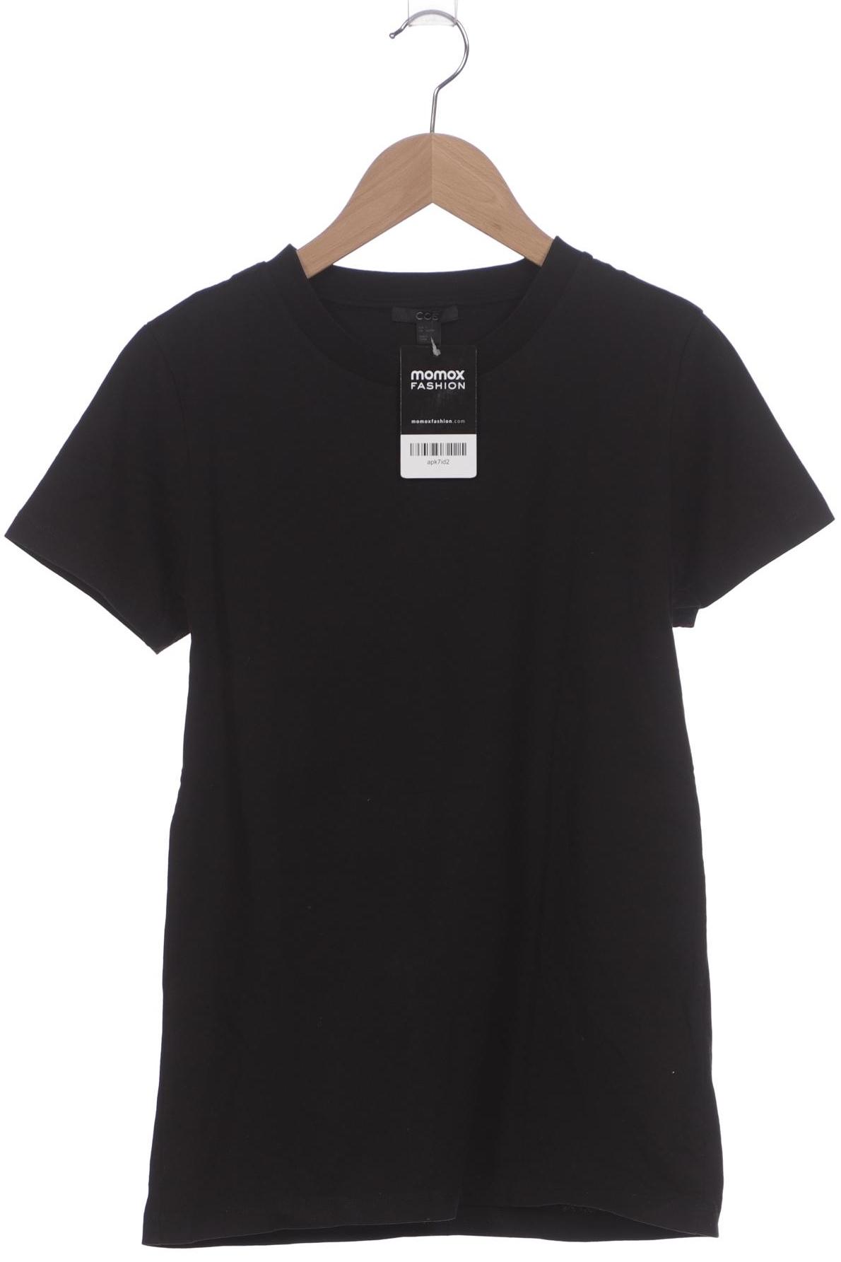 

COS Damen T-Shirt, schwarz, Gr. 36