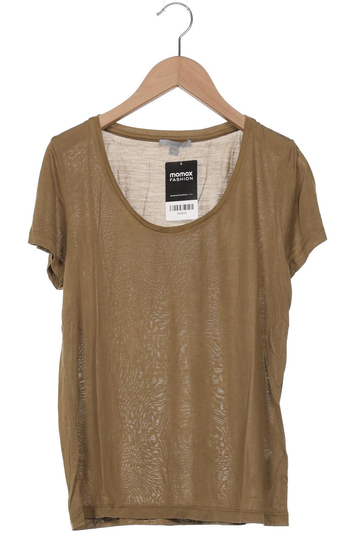 

COS Damen T-Shirt, grün, Gr. 34
