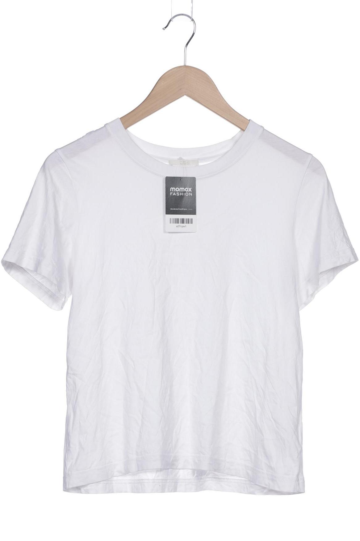 

COS Damen T-Shirt, weiß, Gr. 36