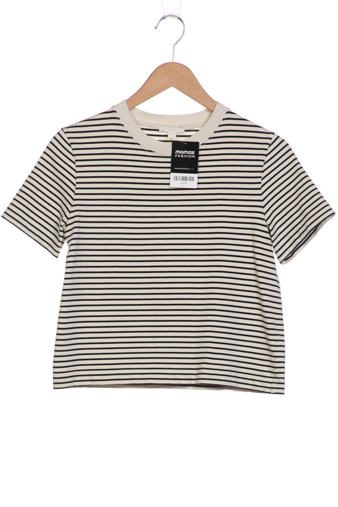 

COS Damen T-Shirt, cremeweiß, Gr. 36