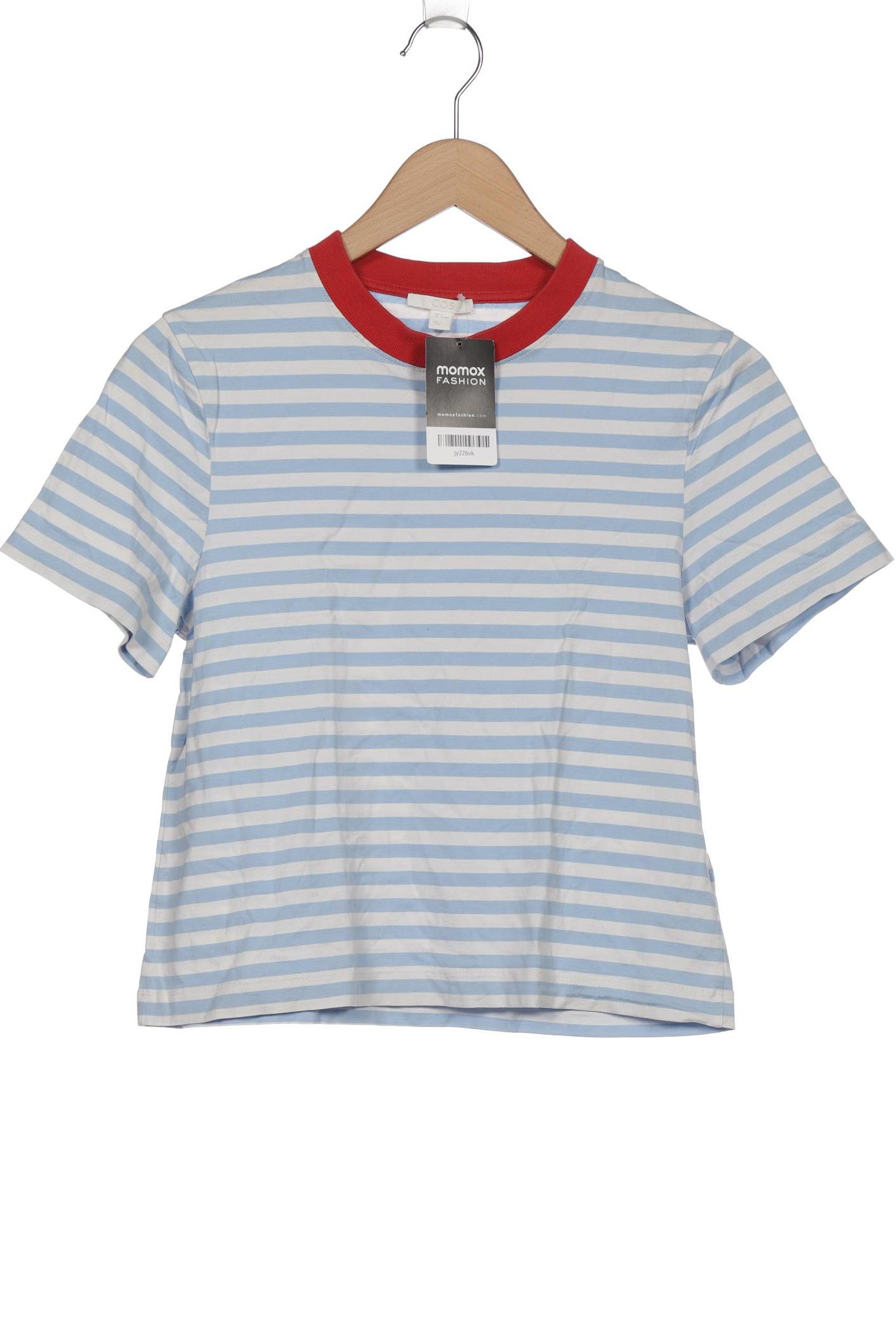 

COS Damen T-Shirt, hellblau