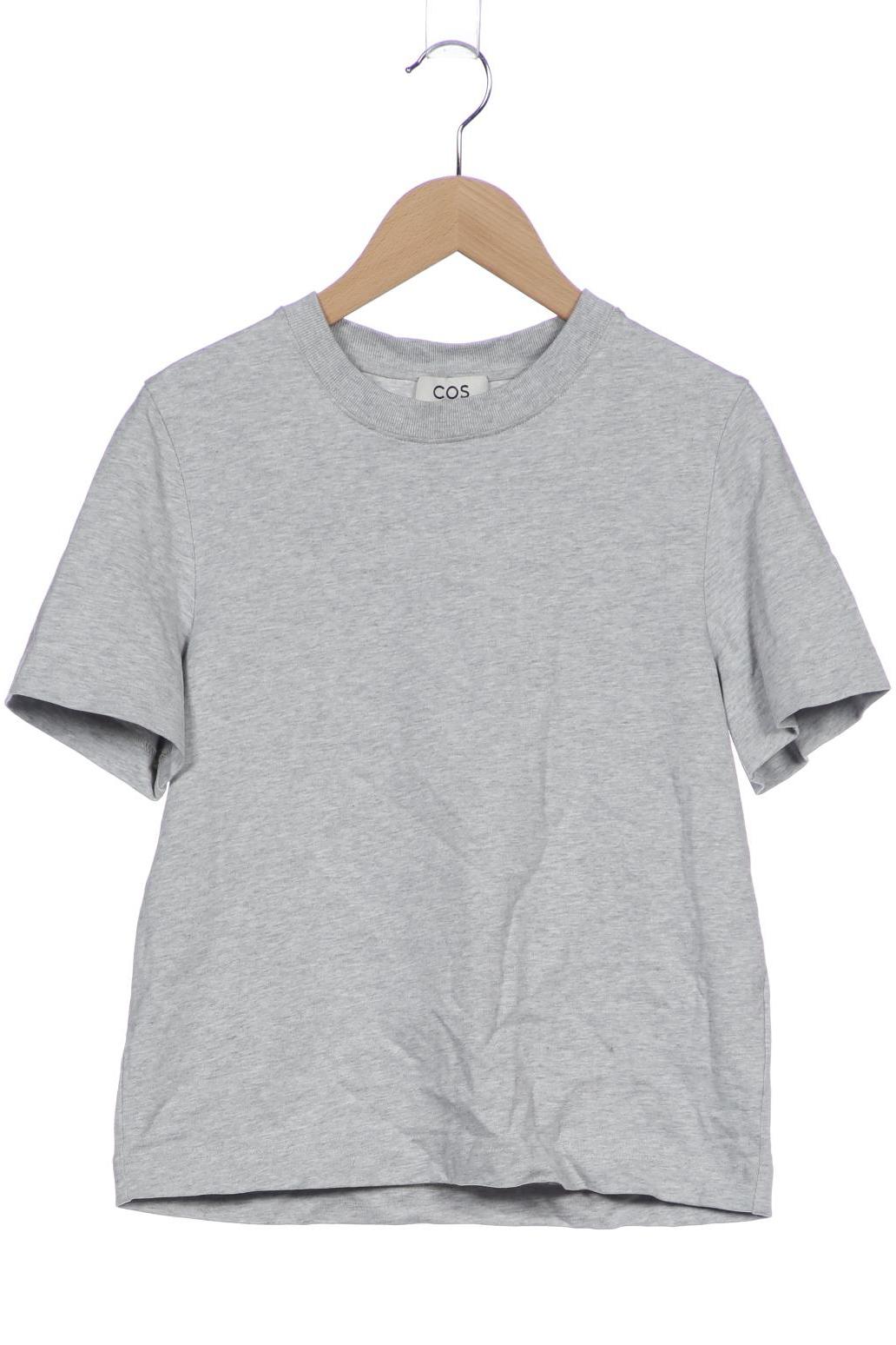 

COS Damen T-Shirt, grau, Gr. 36