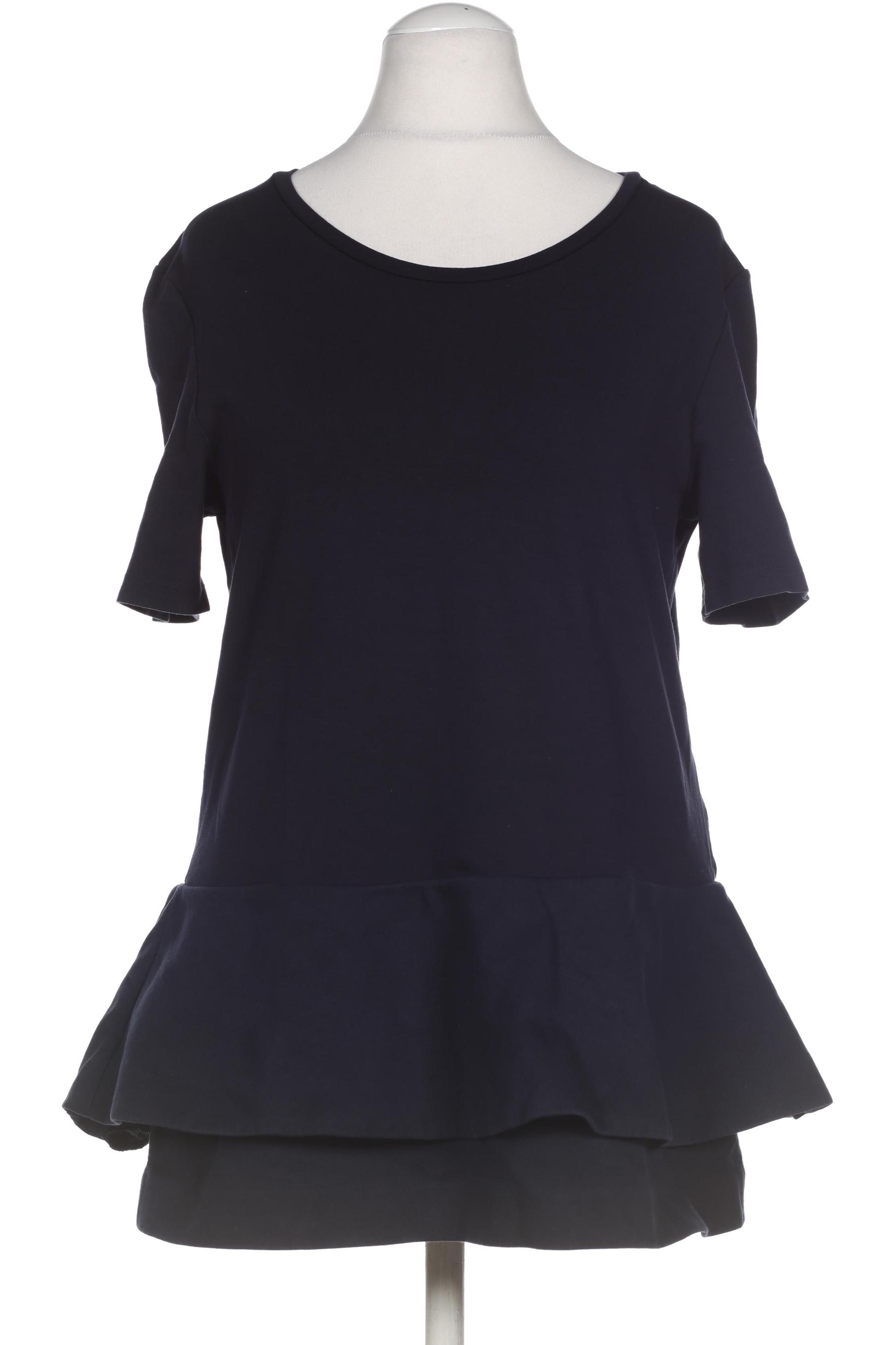 

COS Damen T-Shirt, marineblau, Gr. 42