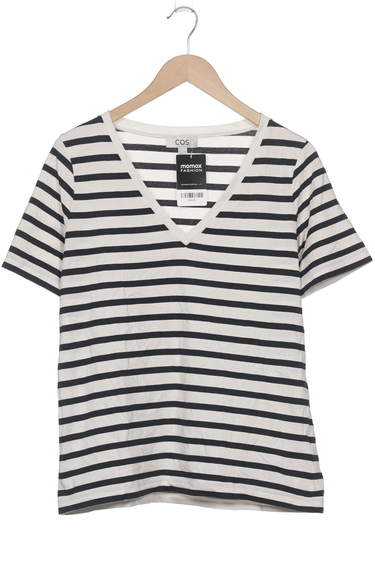 

COS Damen T-Shirt, weiß, Gr. 36