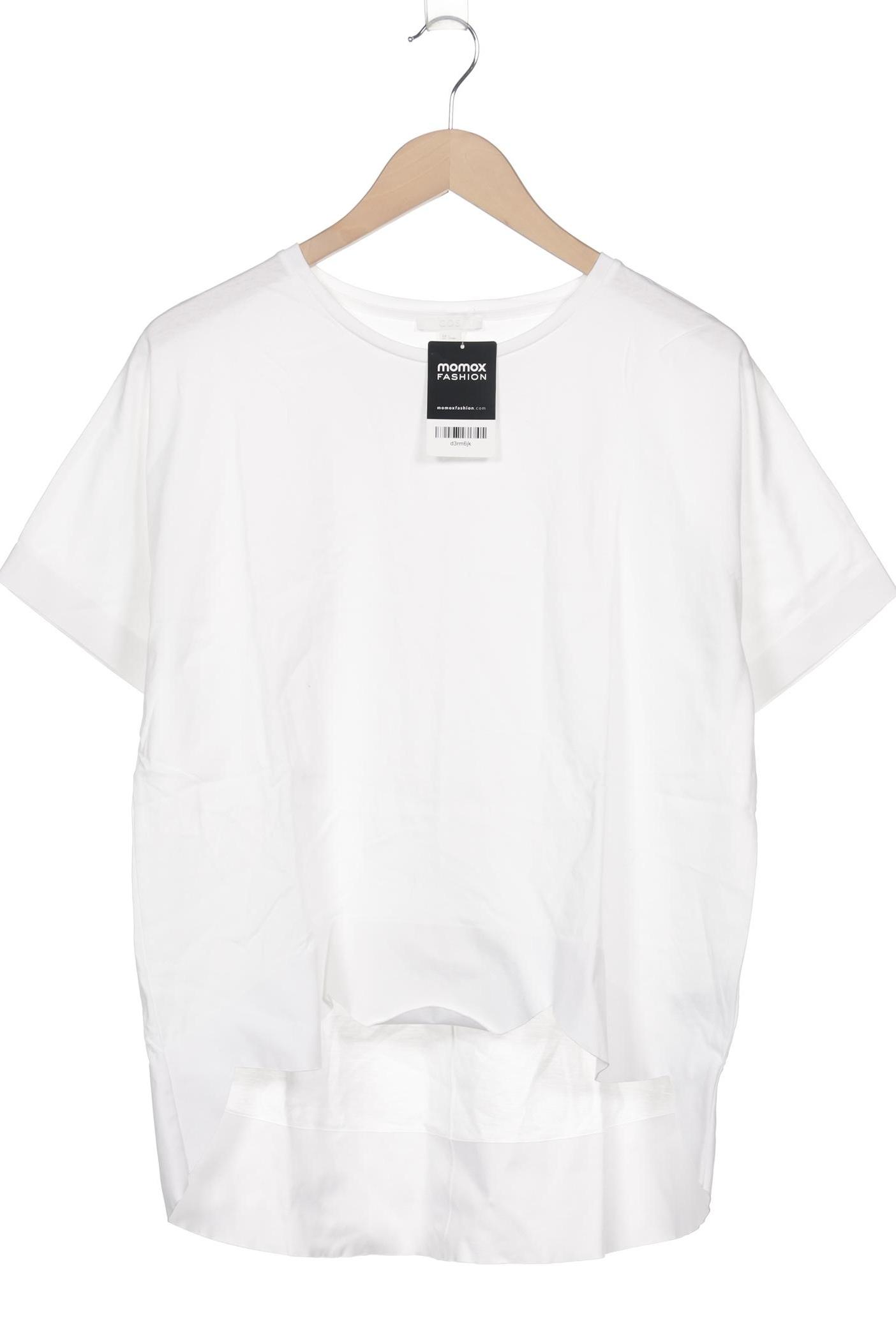 

COS Damen T-Shirt, weiß, Gr. 36