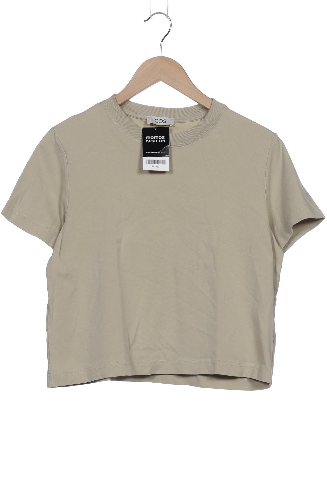 

COS Damen T-Shirt, grün, Gr. 38