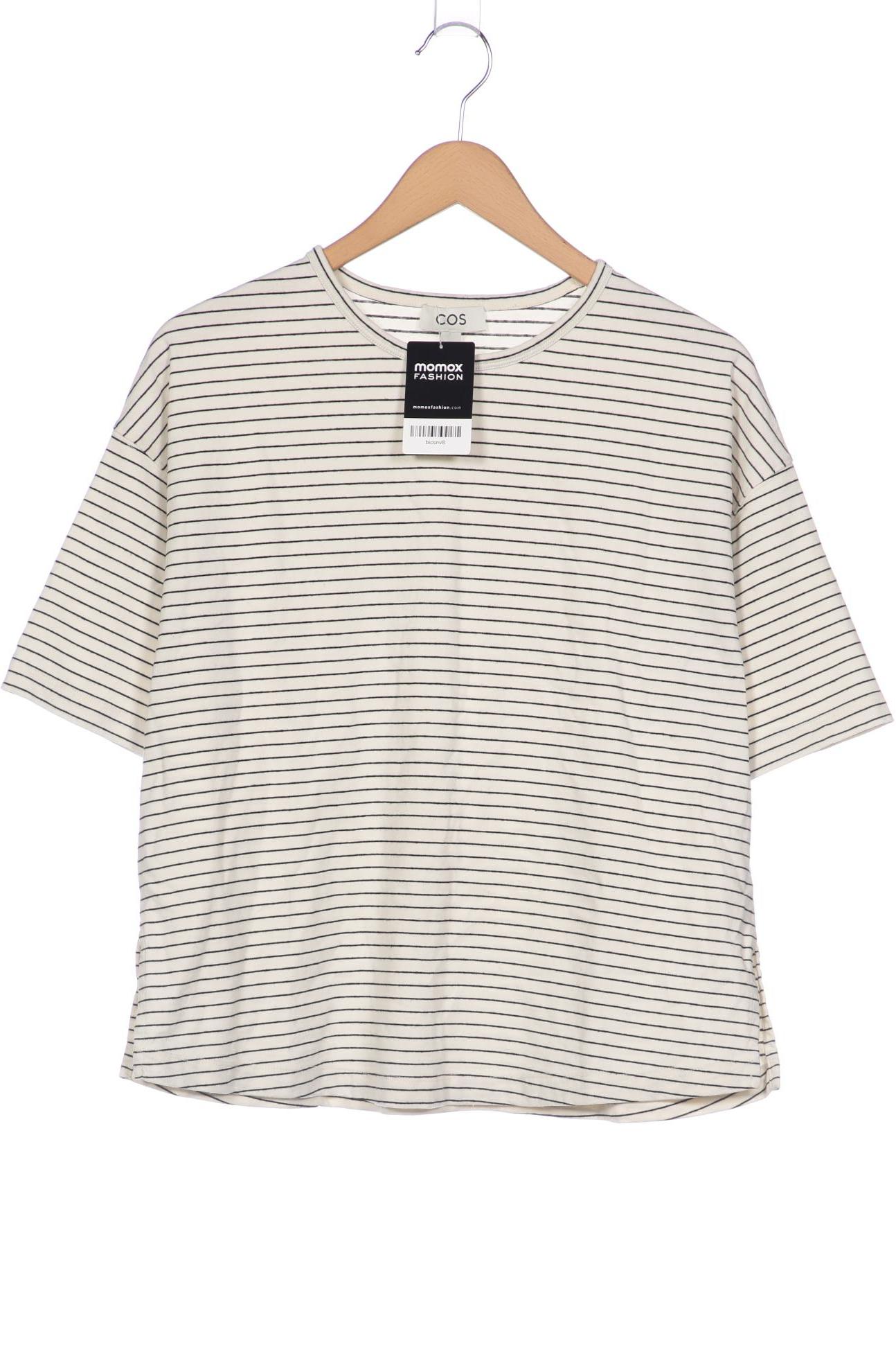 

COS Damen T-Shirt, cremeweiß, Gr. 38