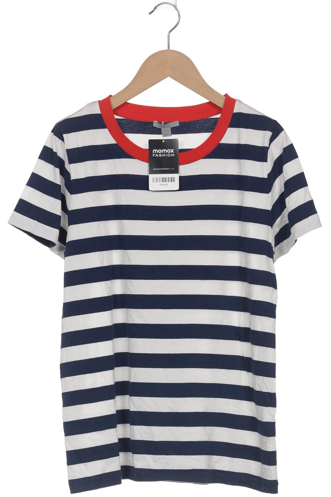 

COS Damen T-Shirt, marineblau, Gr. 38