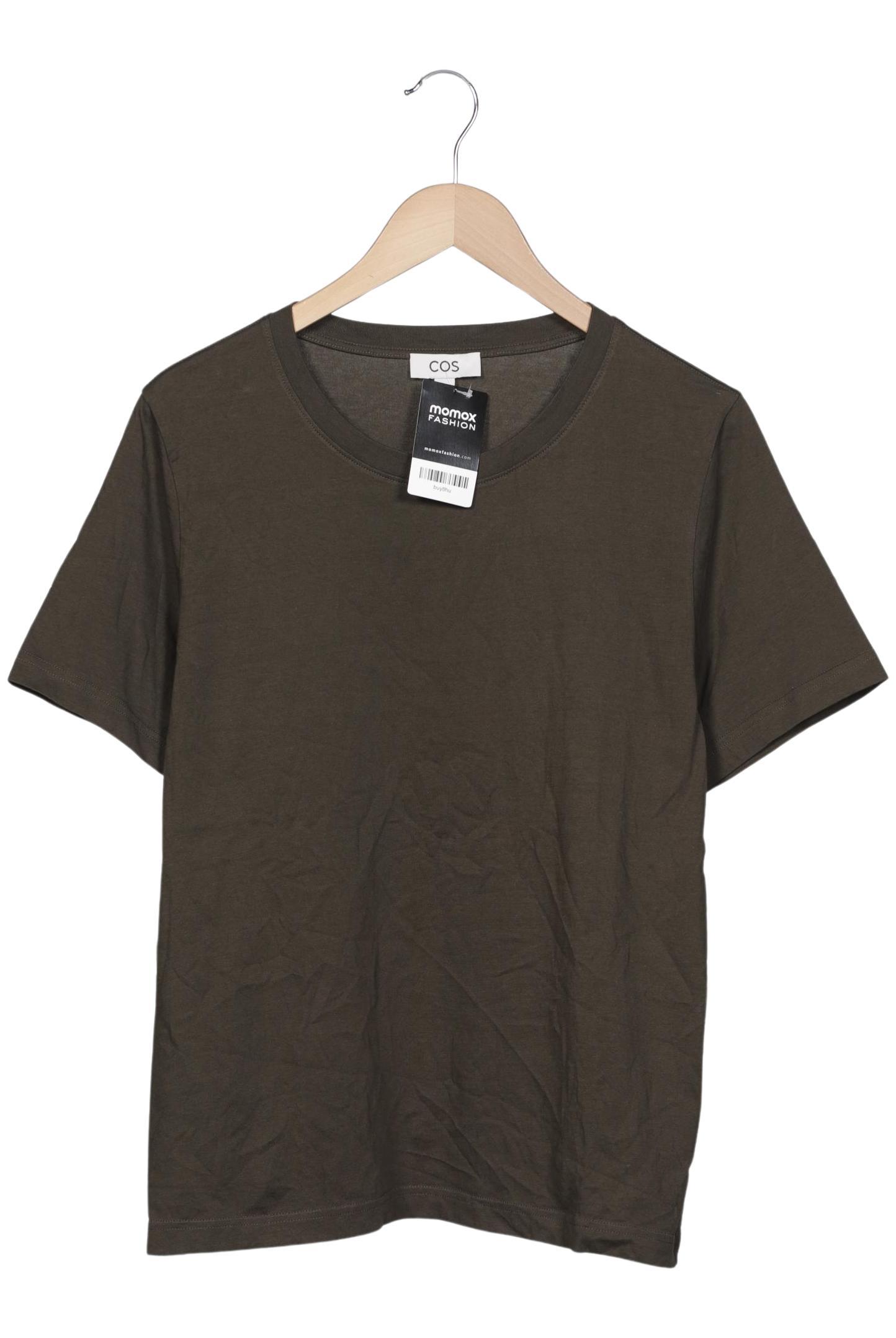 

COS Damen T-Shirt, grün, Gr. 42