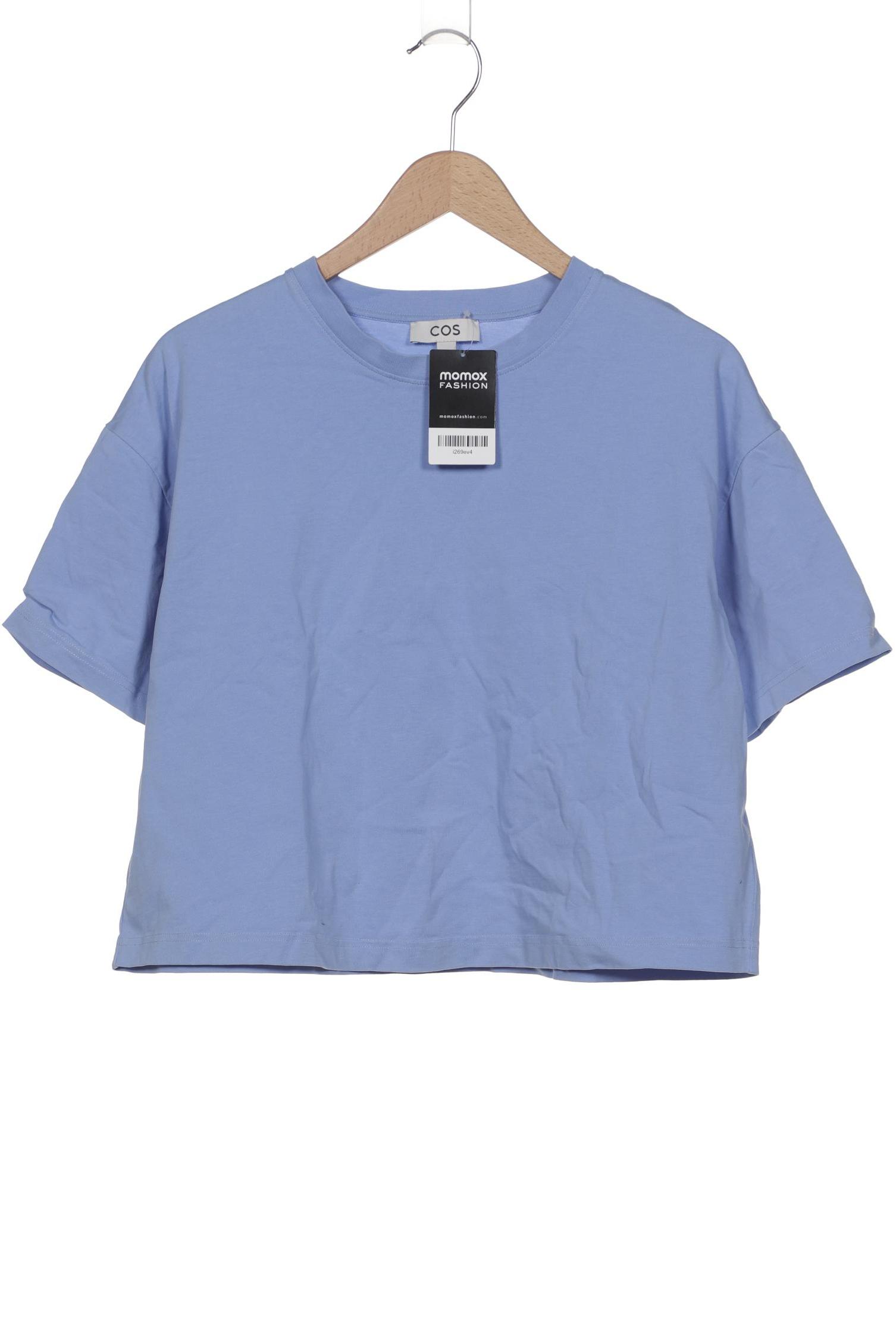 

COS Damen T-Shirt, hellblau, Gr. 38