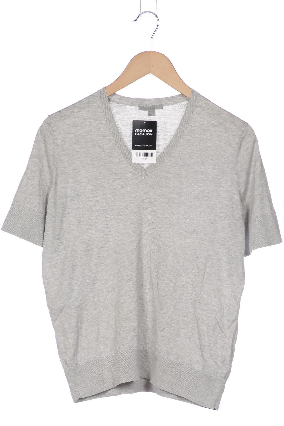 

COS Damen T-Shirt, grau, Gr. 34
