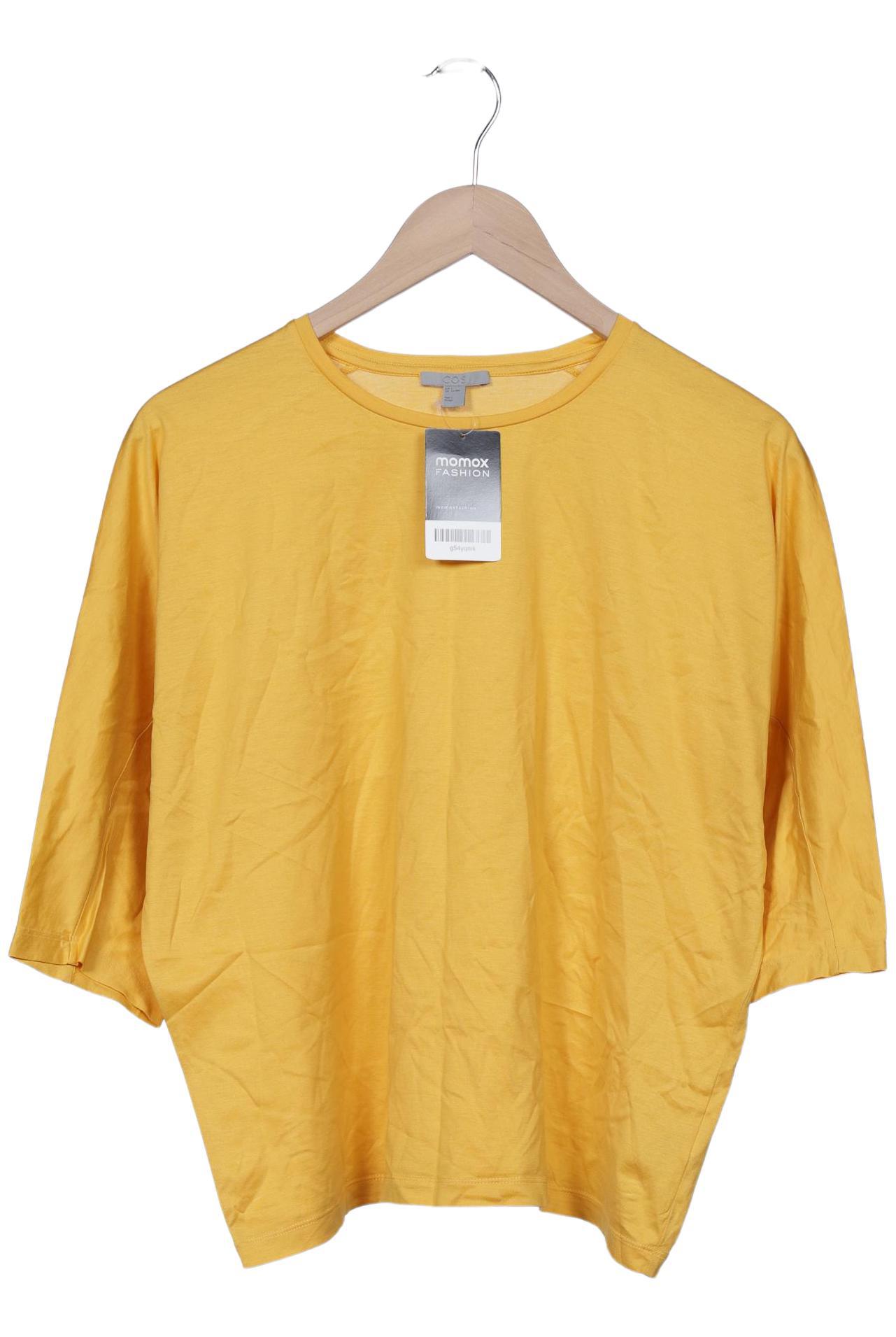 

COS Damen T-Shirt, gelb, Gr. 36