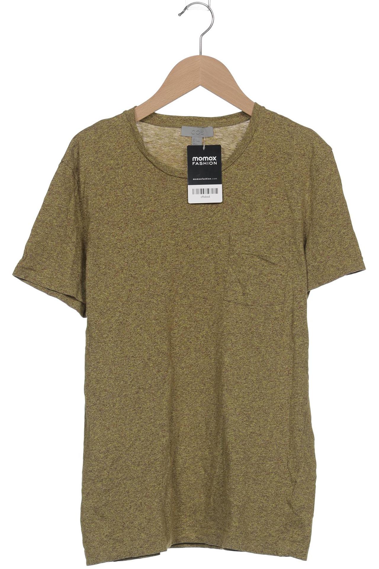 

COS Damen T-Shirt, grün, Gr. 36