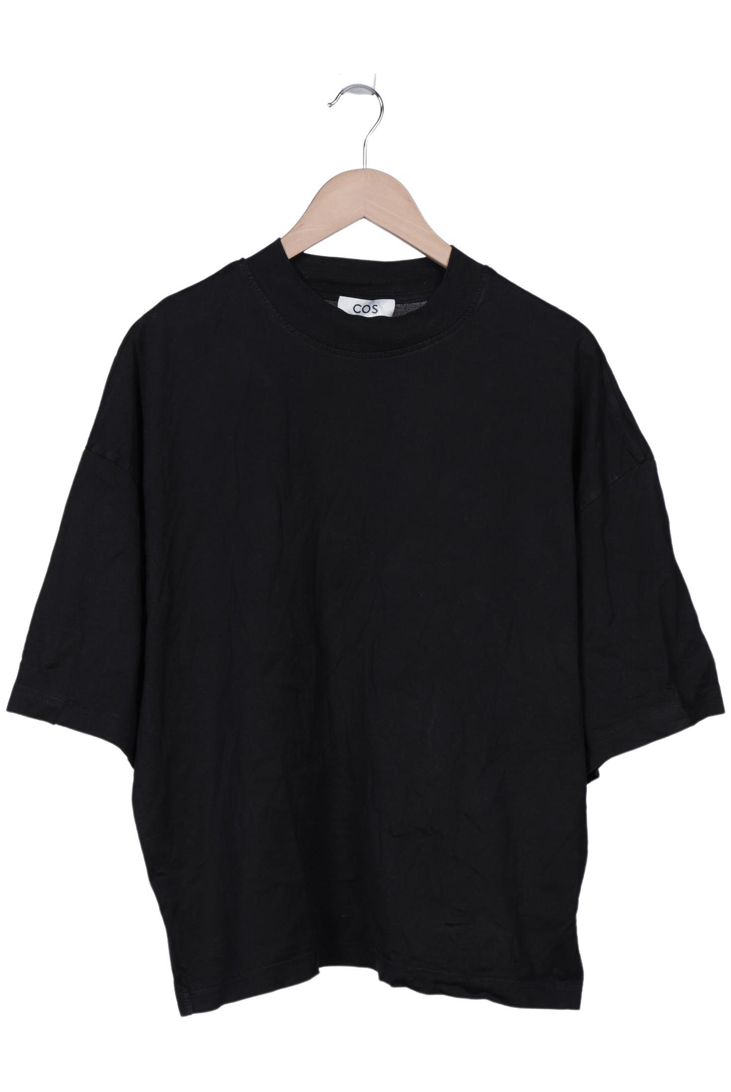 

COS Damen T-Shirt, schwarz, Gr. 42