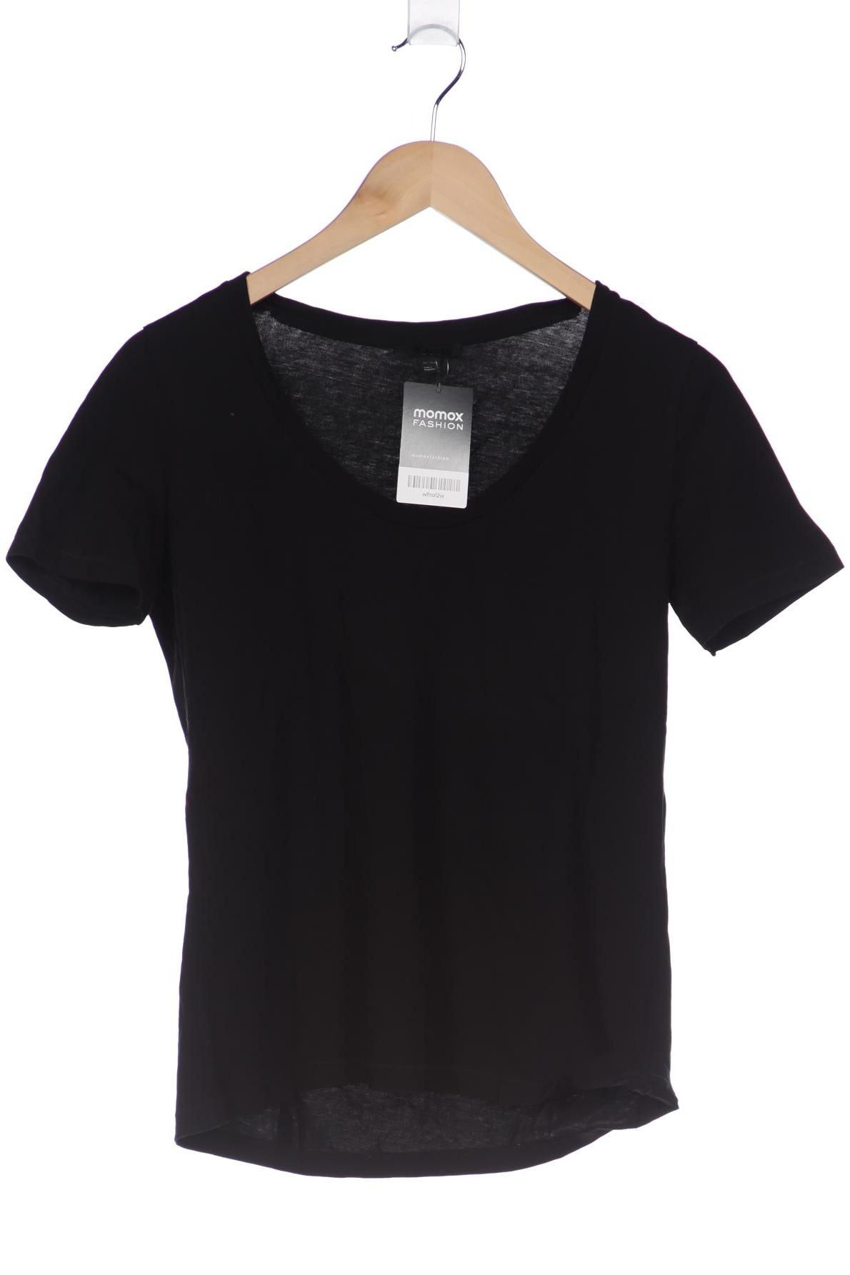 

COS Damen T-Shirt, schwarz, Gr. 34