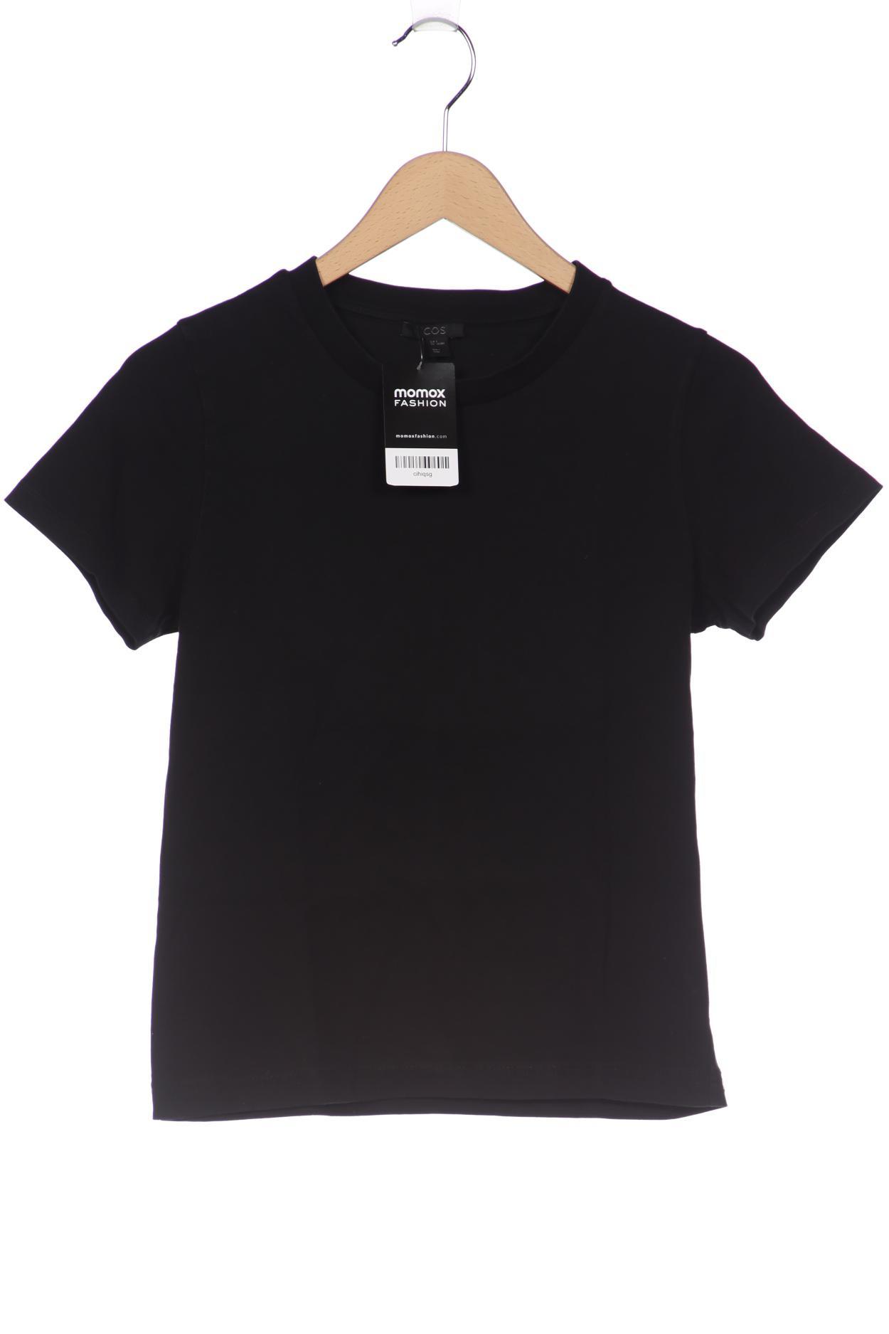 

COS Damen T-Shirt, schwarz
