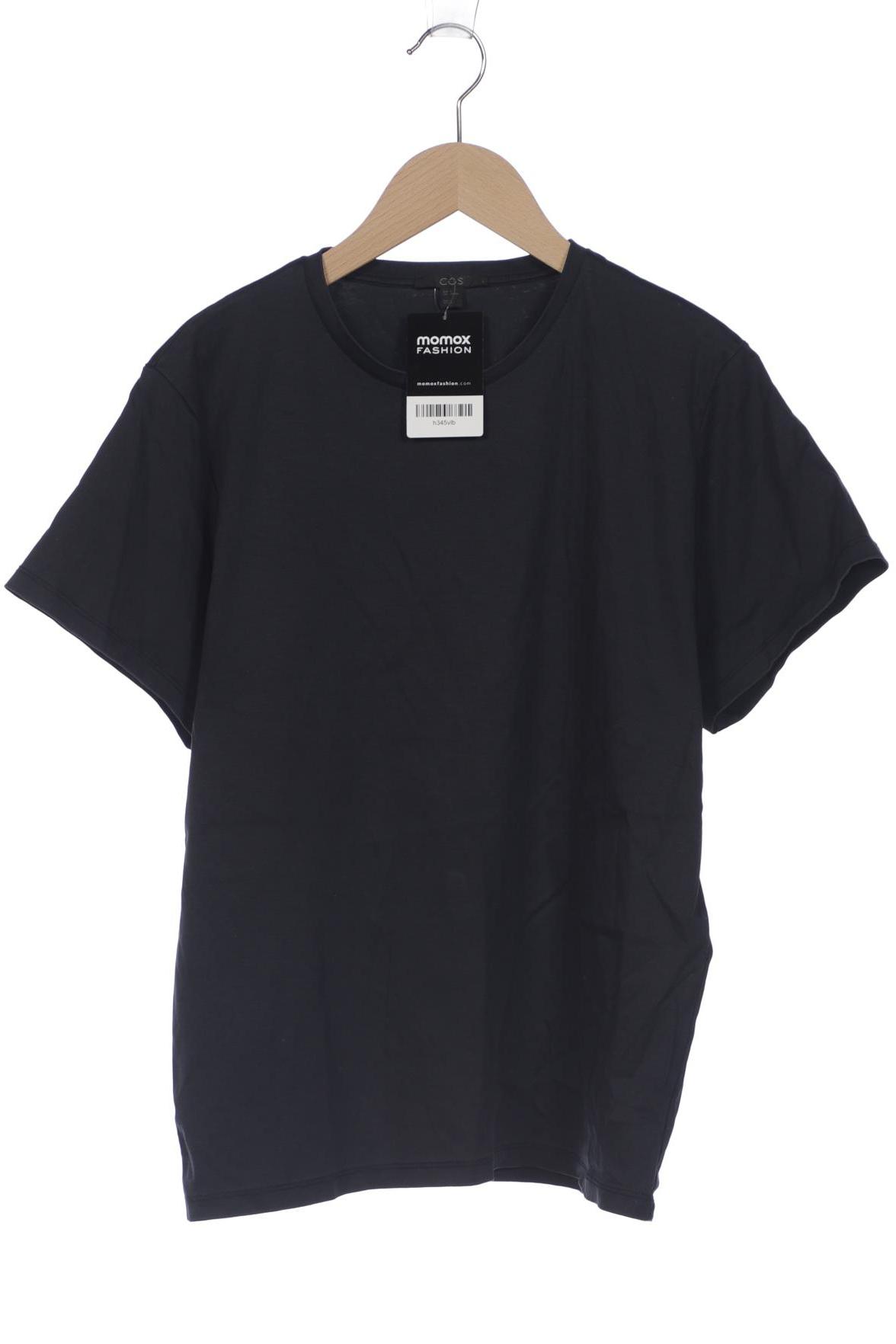 

COS Damen T-Shirt, marineblau, Gr. 38