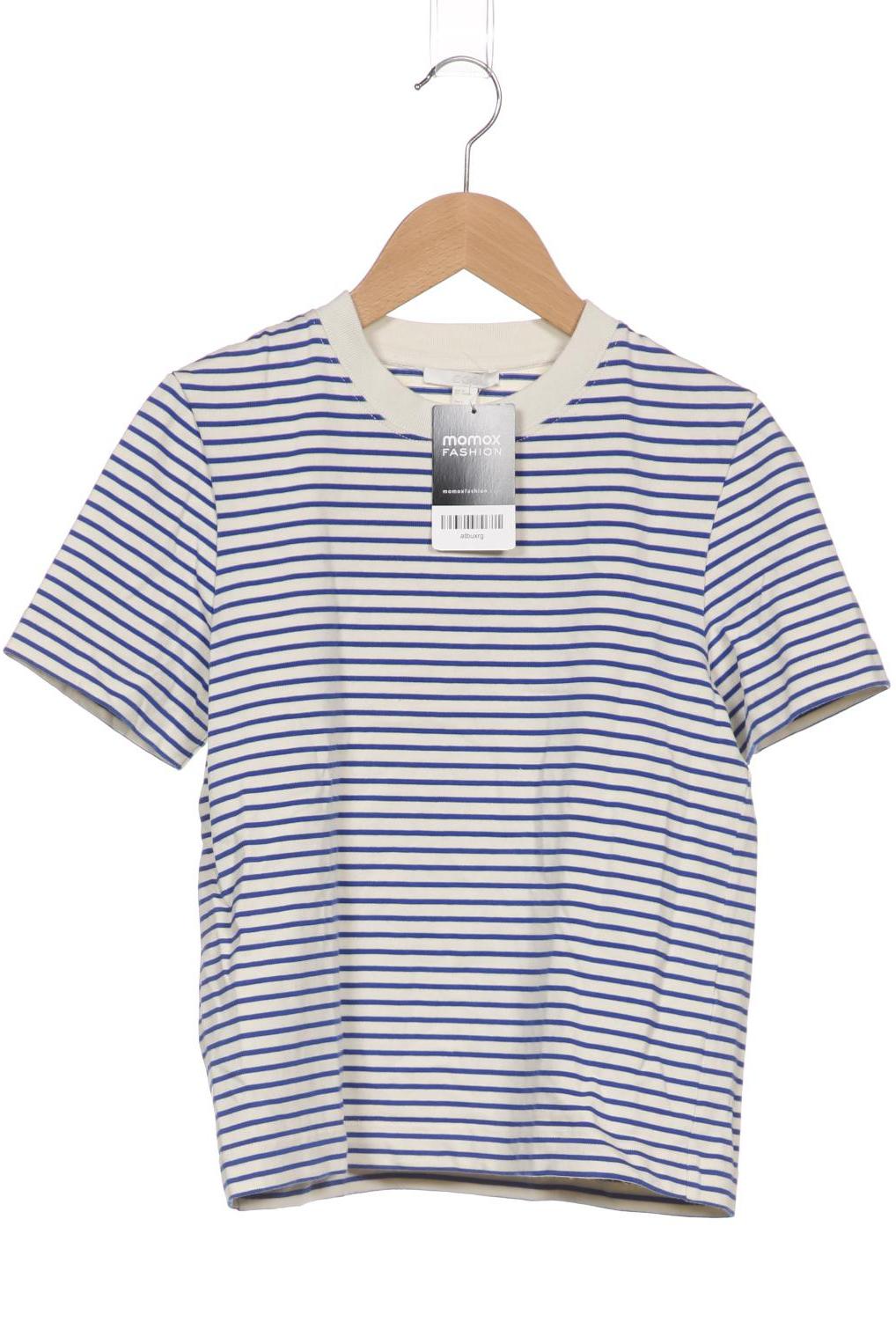 

COS Damen T-Shirt, blau, Gr. 34